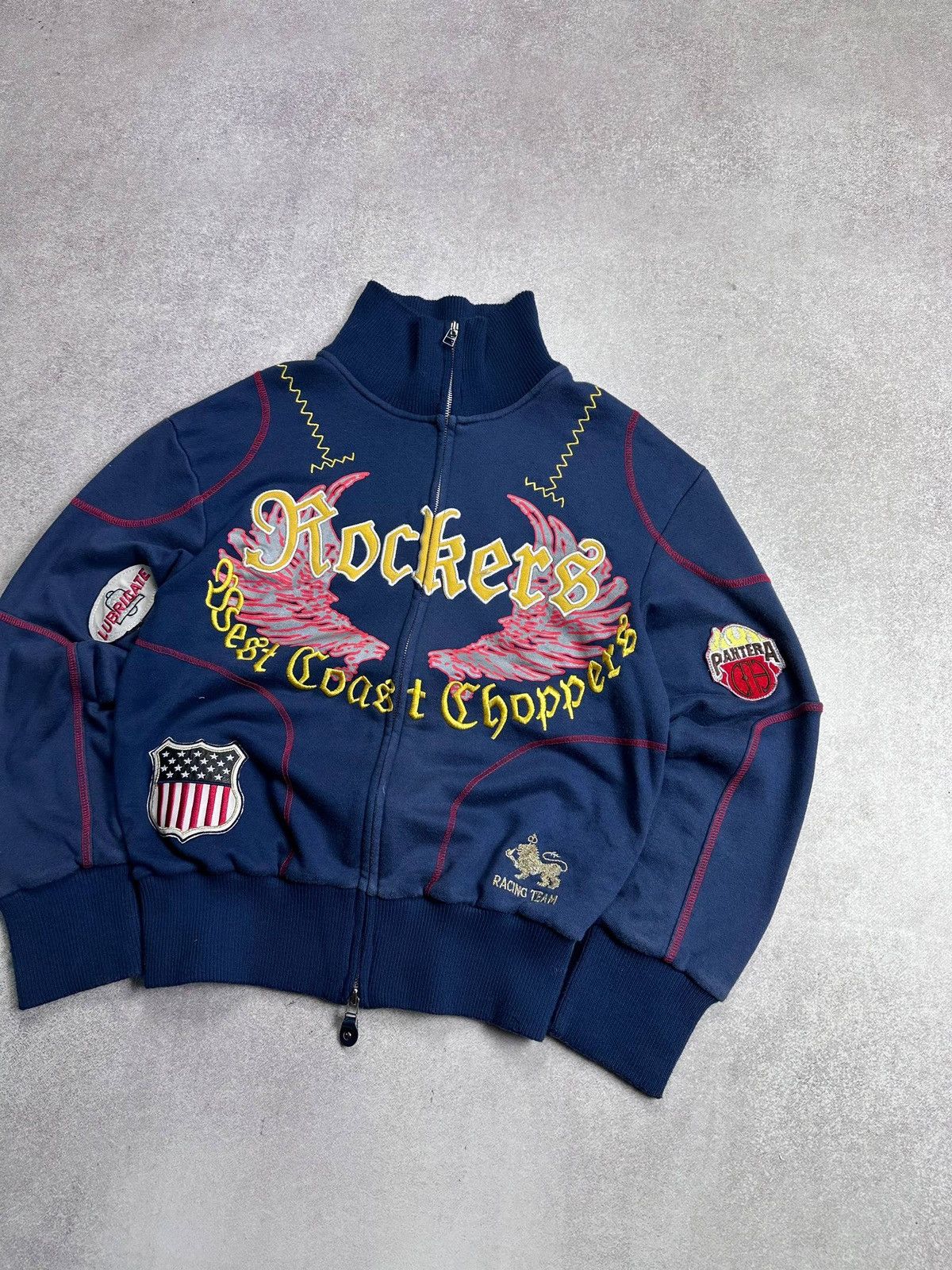 Vintage Vintage West Coast Choppers Olympic Jacket M Size US M / EU 48-50 / 2 - 5 Thumbnail