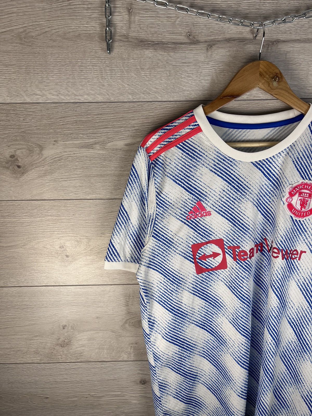 Adidas Football t-shirt adidas Manchester United size Xl Size US XL / EU 56 / 4 - 2 Thumbnail