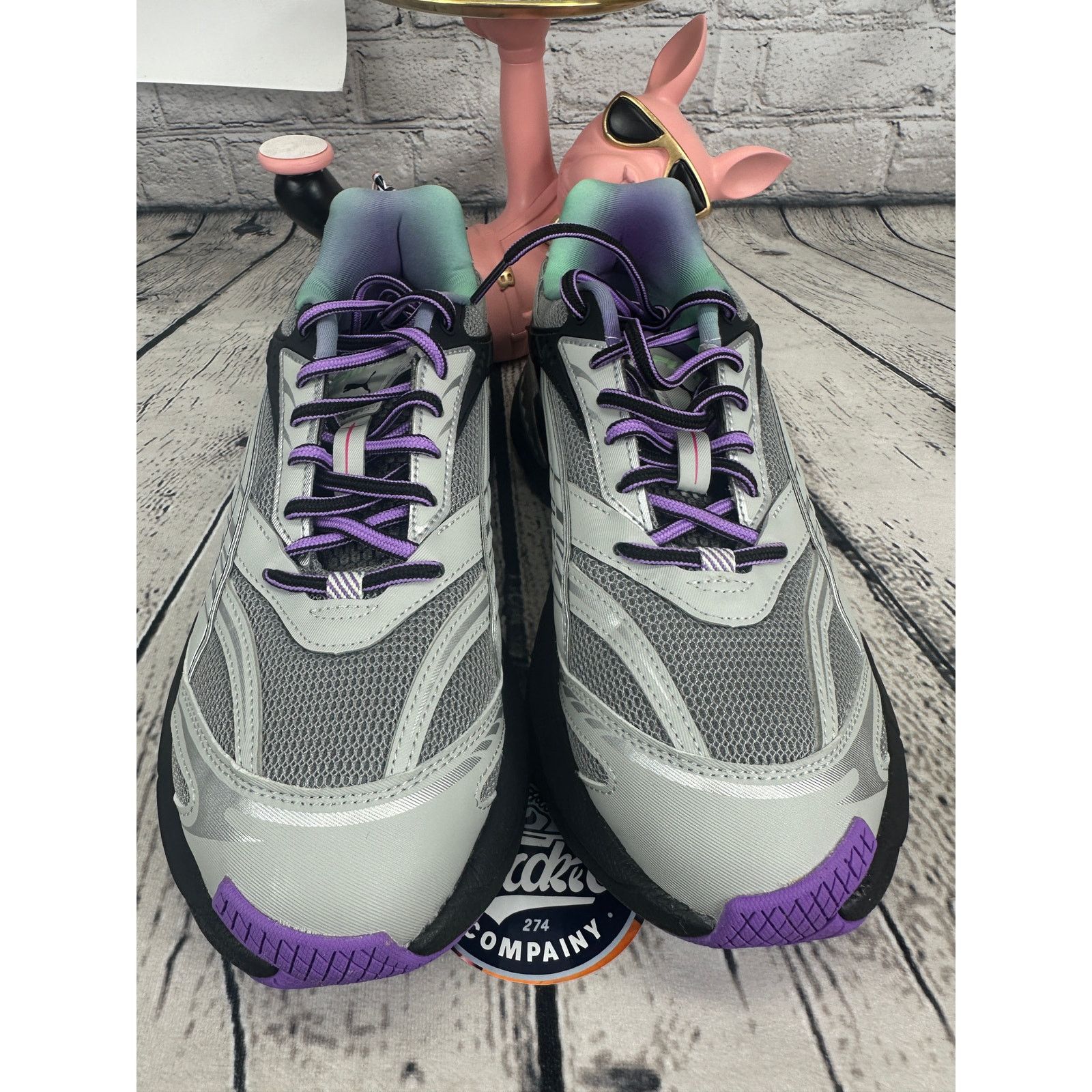 Reebok Reebok Velophasis Sprint2K Running Shoes Men 9.5 Stormy Gray Size US 9.5 / EU 42-43 - 2 Thumbnail