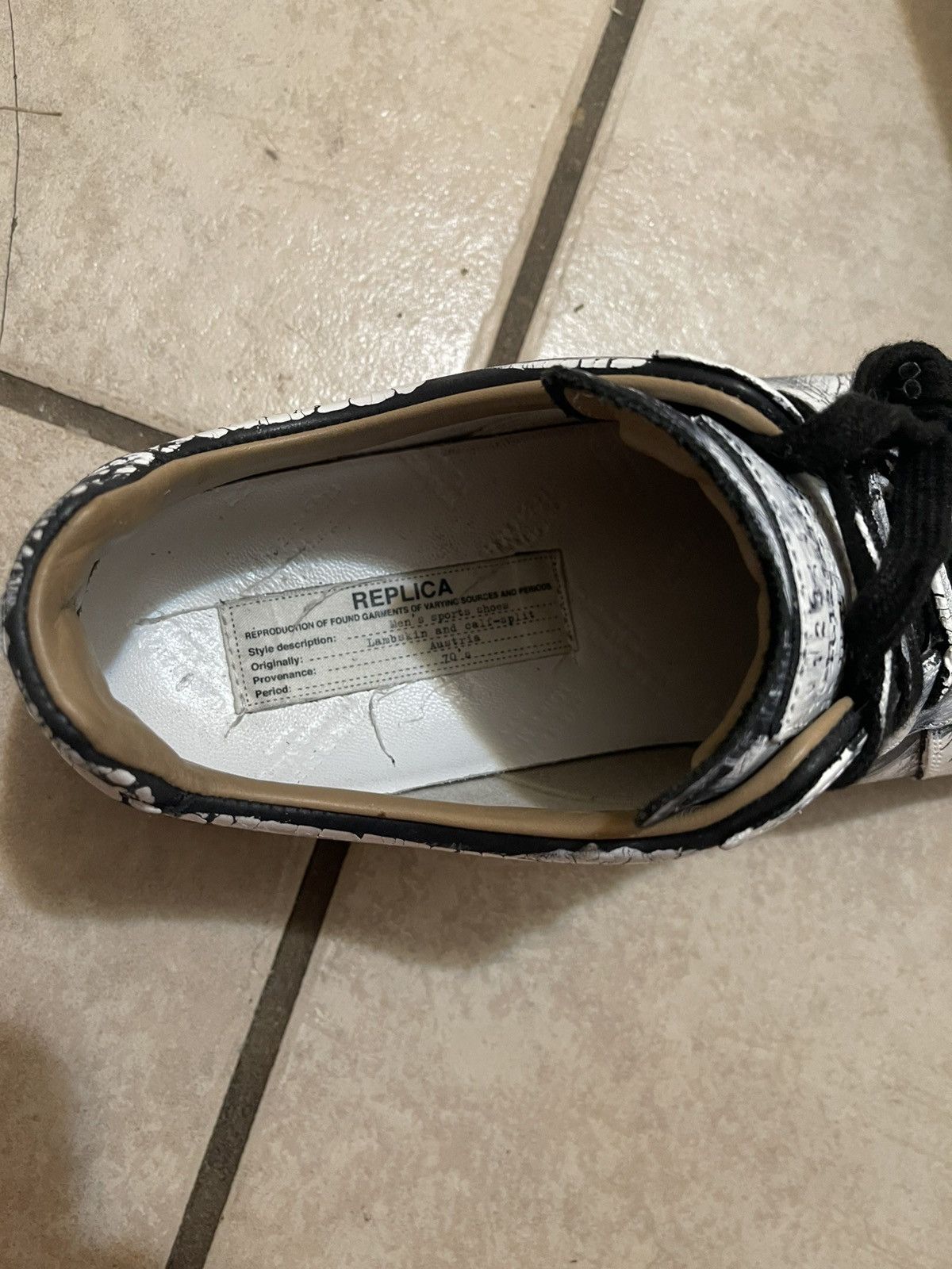 Maison Margiela Maison Margiela Replica GAT Bianchetto Paint 43 OG All Size US 10.5 / EU 43-44 - 7 Thumbnail