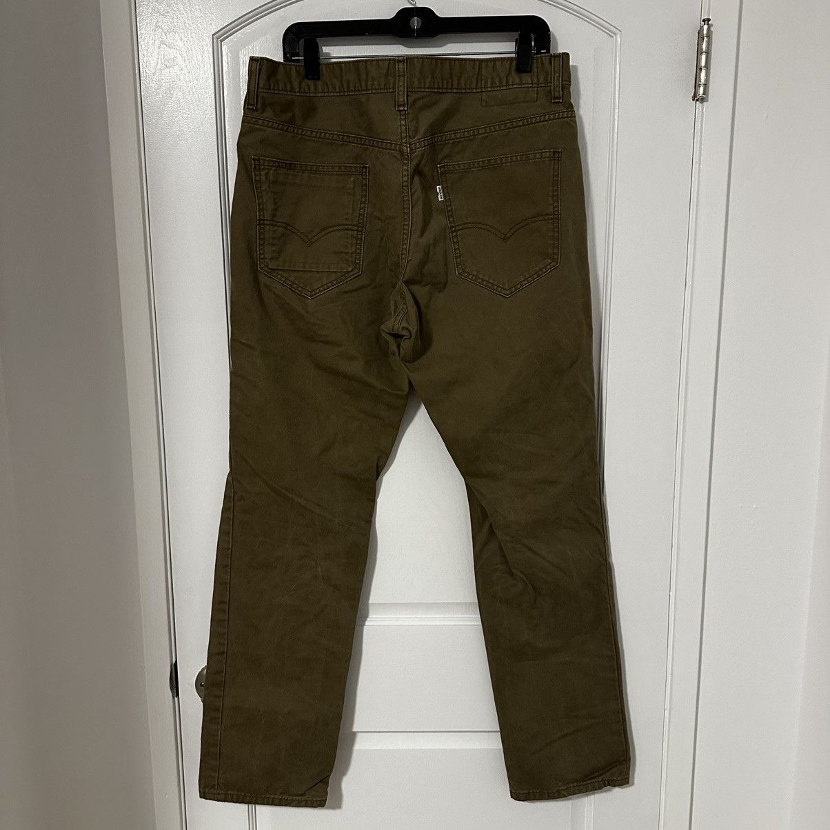 Levi's Levi's 511 Slim Fit Hybrid Chino Trouser Pants, Khaki, 36x32 Size US 36 / EU 52 - 3 Thumbnail