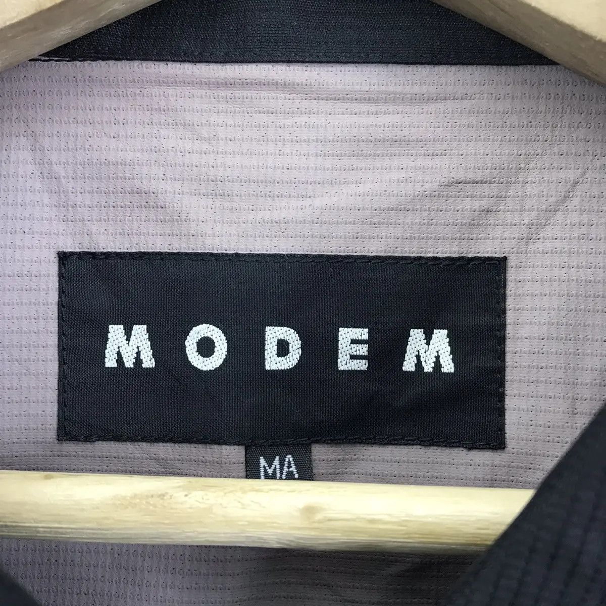 Vtg 80’ MODEM PARIS DESIGNER Black Tactical Parka Trench