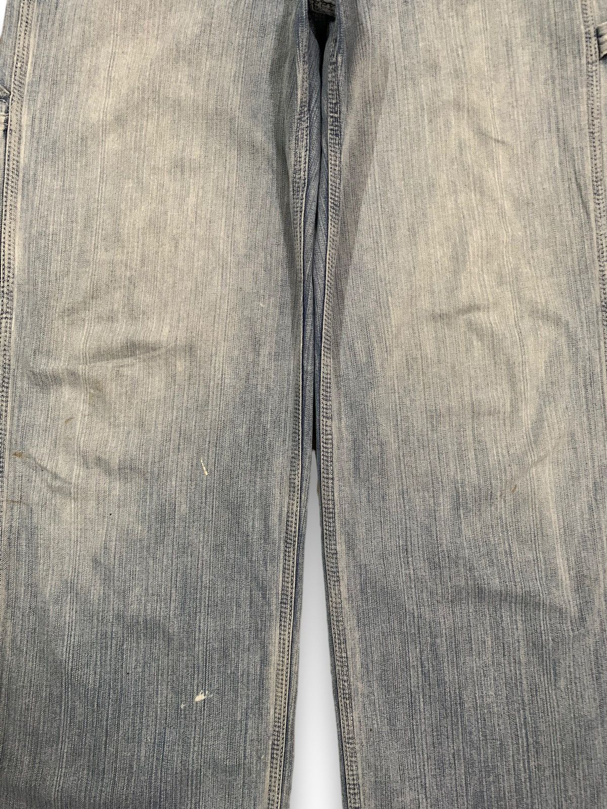 Edwin Rare Vintage Edwin Faded Baggy Frayed Leg Carpenter Jeans Size US 31 - 7 Thumbnail