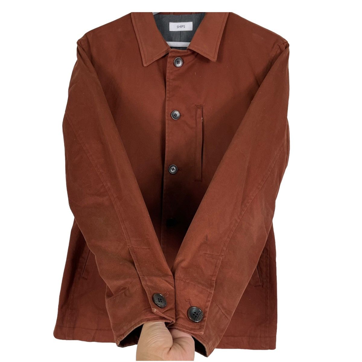 Japanese Brand × SHIPS × The Workers Club 💥SHIPS JAPAN BUTTON WORKER CHORE JACKET Size US M / EU 48-50 / 2 - 7 Thumbnail