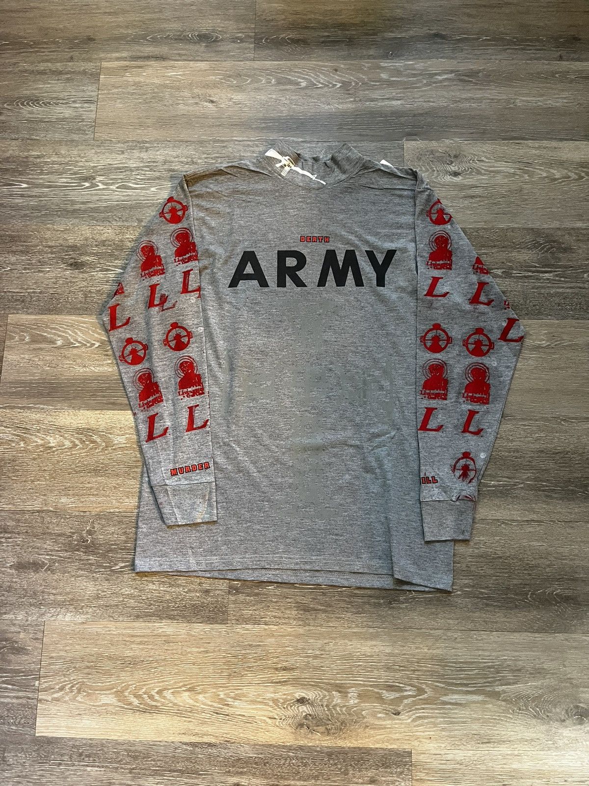 Other Up-Cycled Army Gun Club Long-Sleeve T-Shirt Size US XL / EU 56 / 4 - 1 Thumbnail