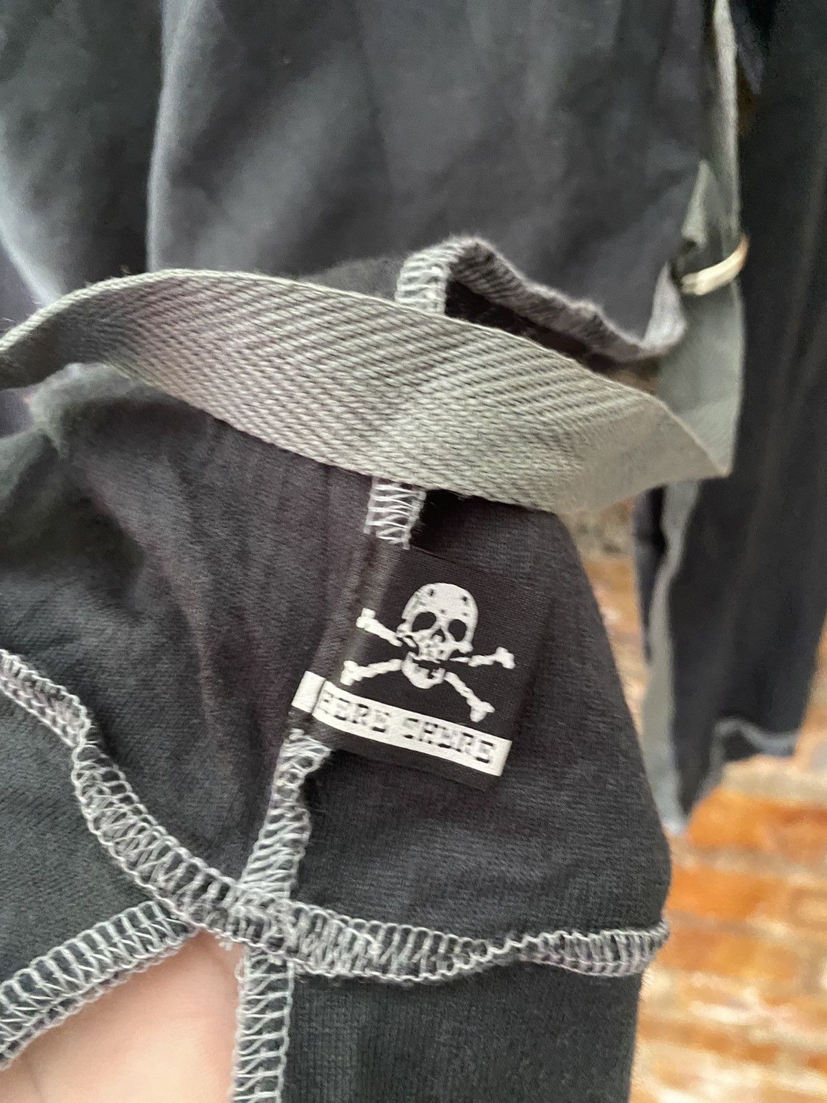 Hysteric Glamour 1990s Here There Punk Bondage hoodie shirt cross bone skull Size M / US 6-8 / IT 42-44 - 9 Thumbnail