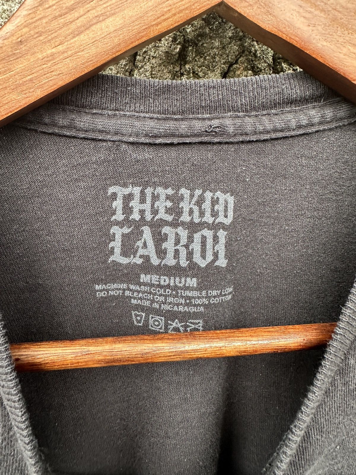 Vintage Vintage Kid Laroi The Kid Black Tour T Shirt Size US M / EU 48-50 / 2 - 2 Thumbnail