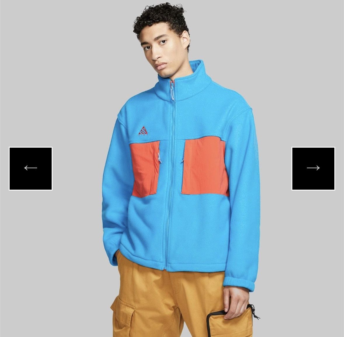 Nike ACG Nike ACG Fleece Colorblock Jacket Size US XS / EU 42 / 0 - 8 Thumbnail
