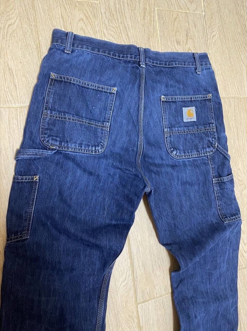 Carhartt × Carhartt Wip Carhartt Cargo faded y2k Jeans Pants Size US 33 - 4 Thumbnail