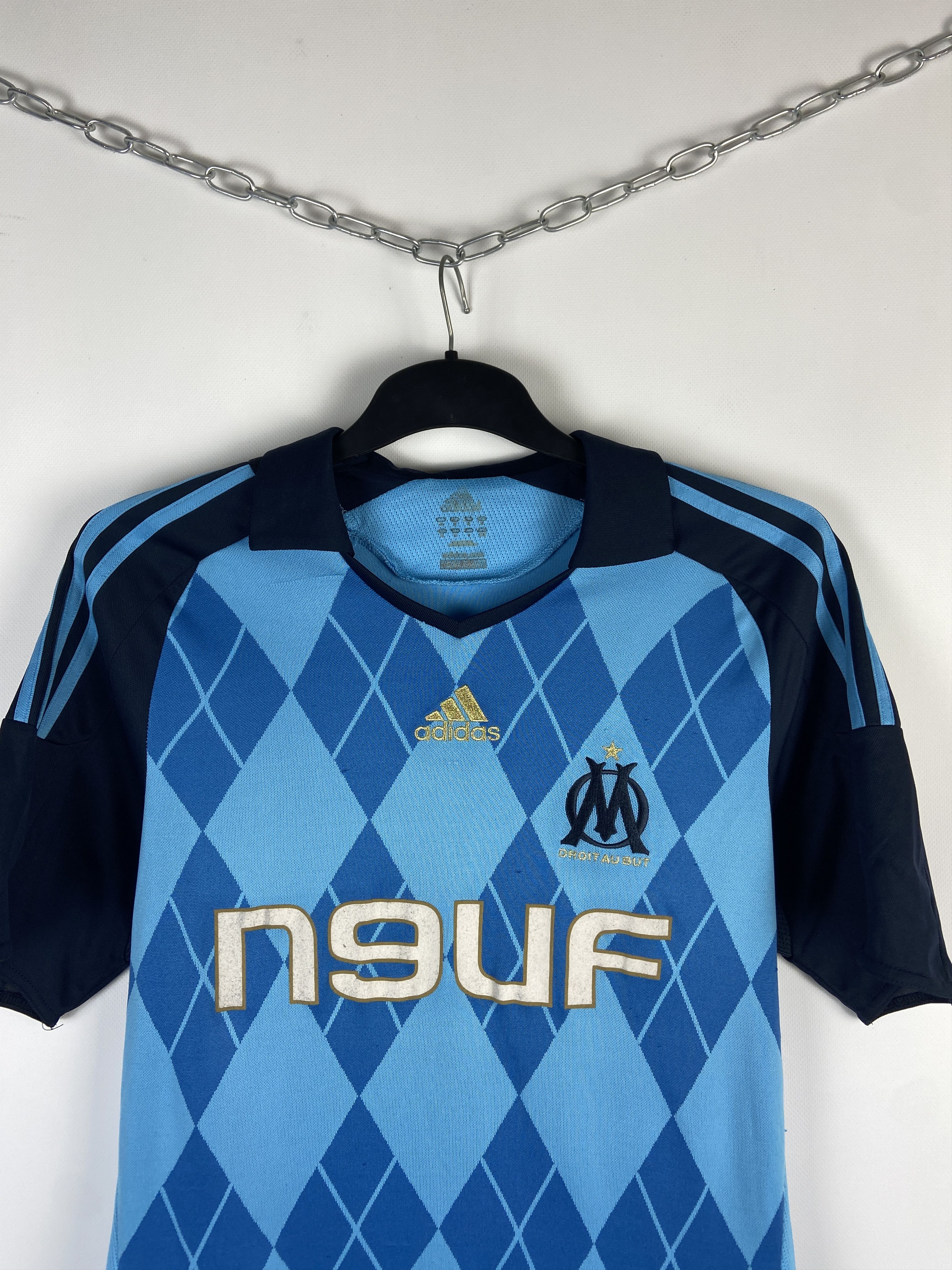 Adidas Adidas Olympique Marseille 2008/2009 Away Size US M / EU 48-50 / 2 - 4 Thumbnail
