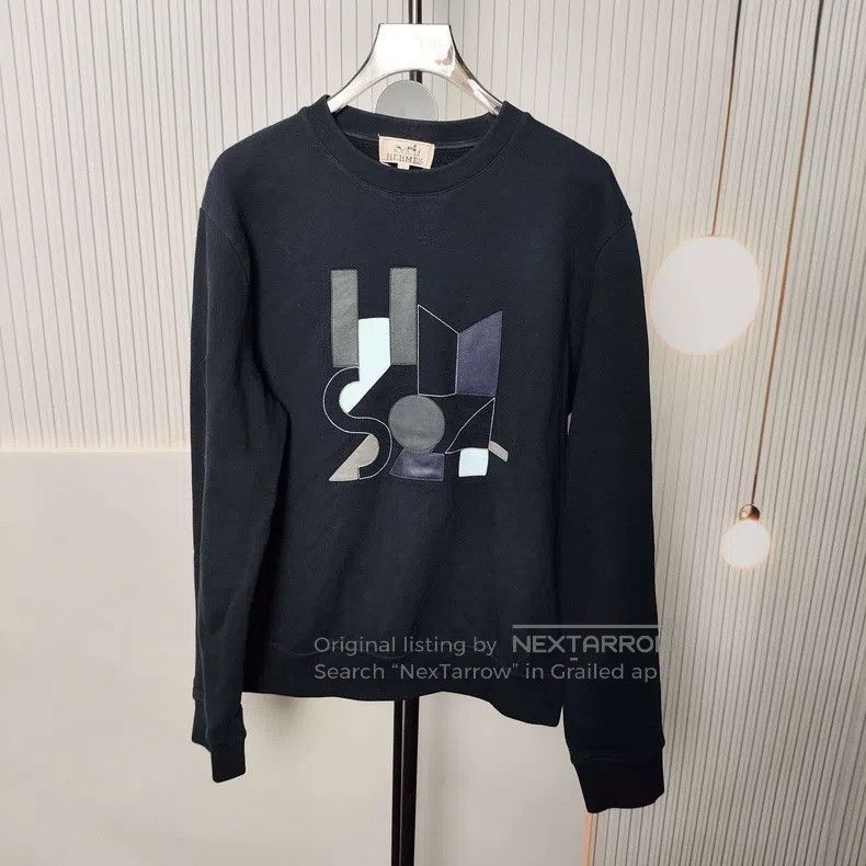 Hermes Hermes Fleece Sweatshirt Size S / US 4 / IT 40 - 1 Thumbnail