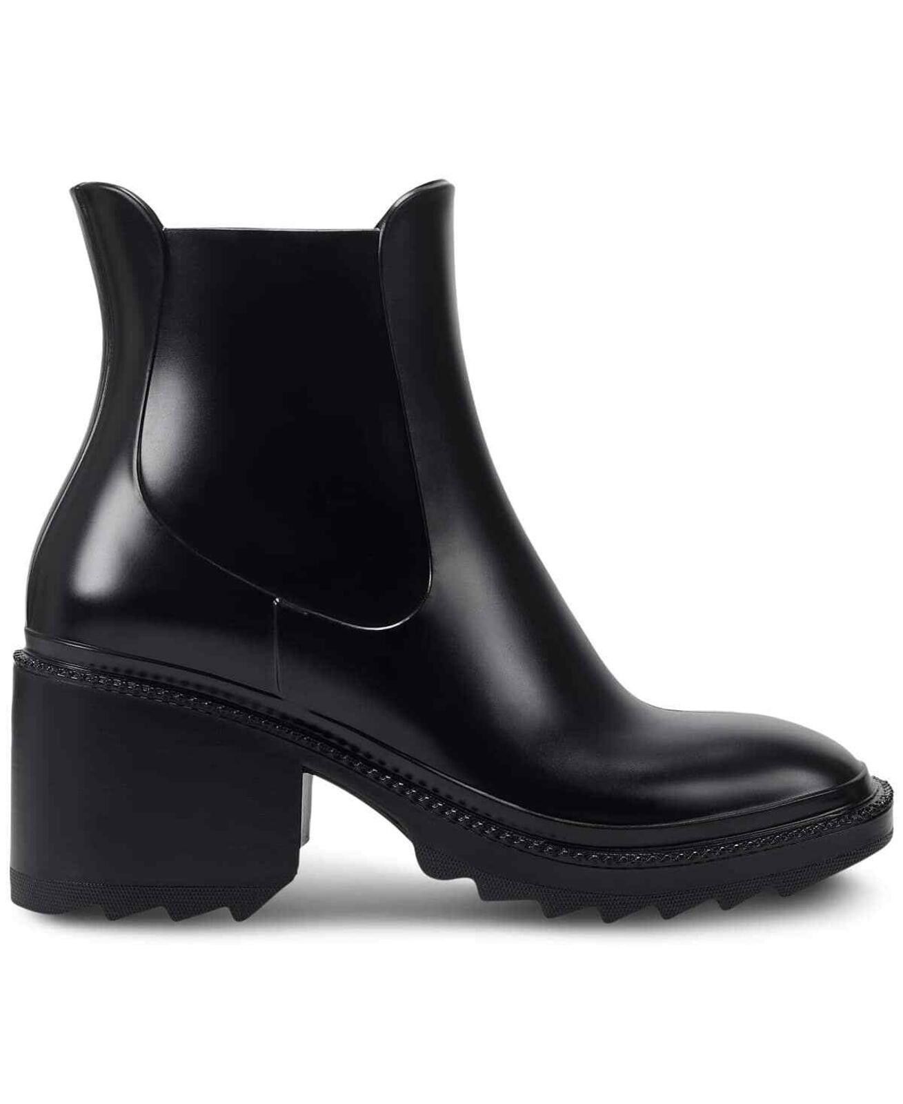 Other I.N.C. International Concepts Black Eadin Rain Boots sz8 Size US 8 / IT 38 - 2 Thumbnail
