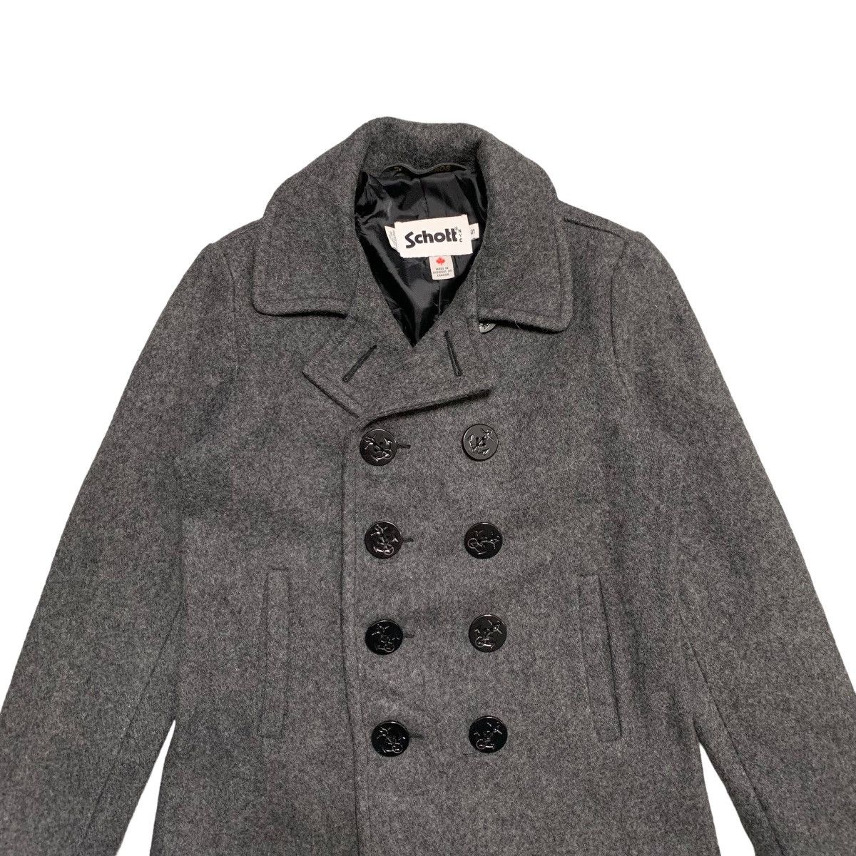 Schott Schott Double Breast Coat Size US S / EU 44-46 / 1 - 4 Thumbnail