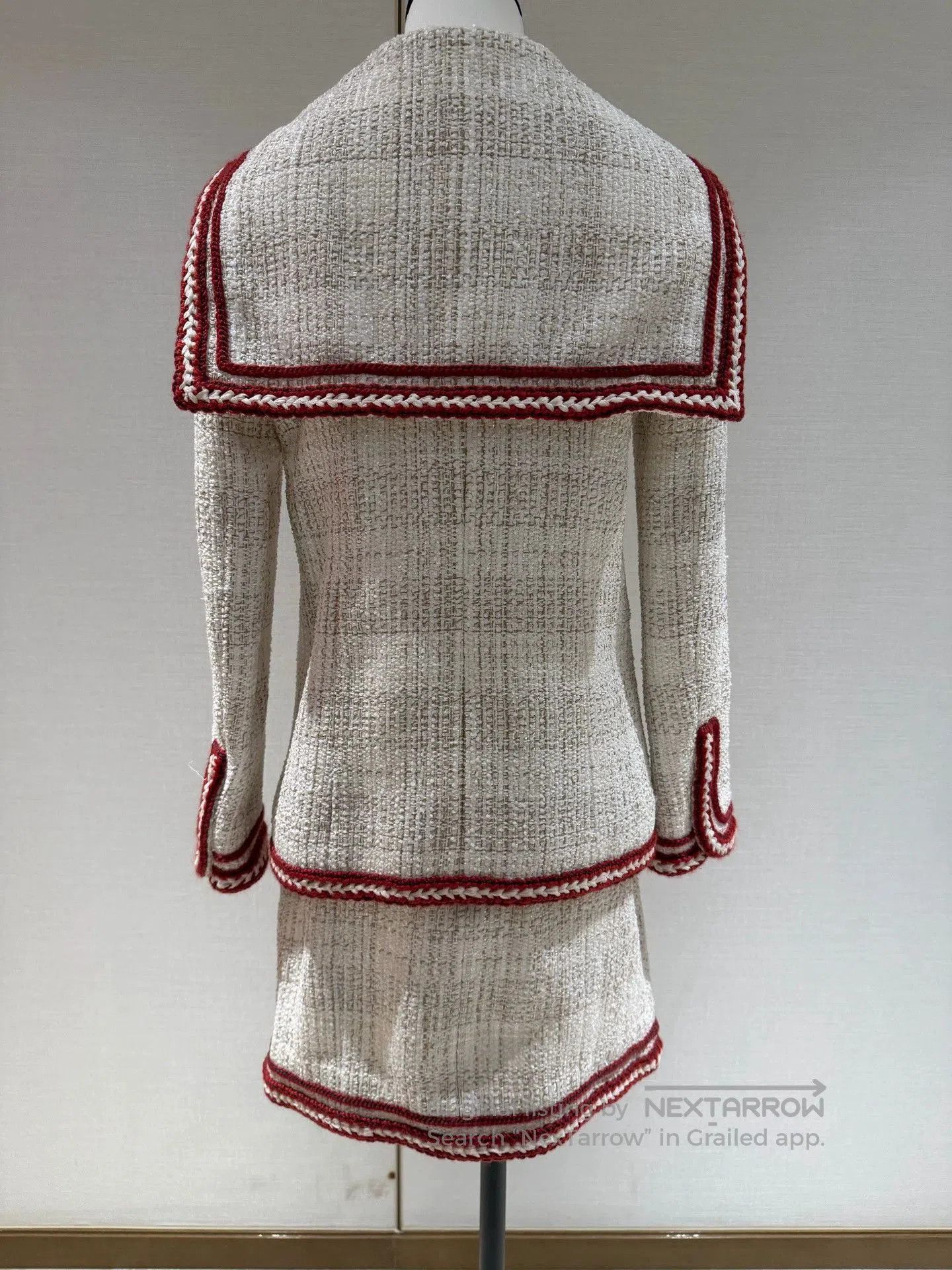 Chanel Chanel 18A Tweed Sailor Skirt. Size US 38 / EU 54 - 2 Thumbnail