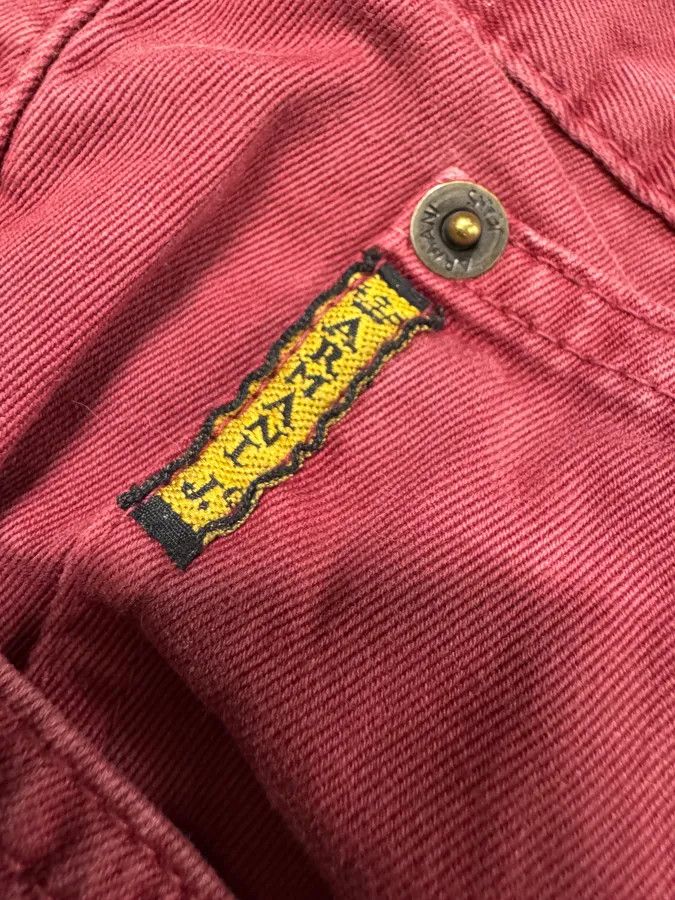 Armani 2000s Armani Red Wide Pants Size US 34 / EU 50 - 6 Thumbnail