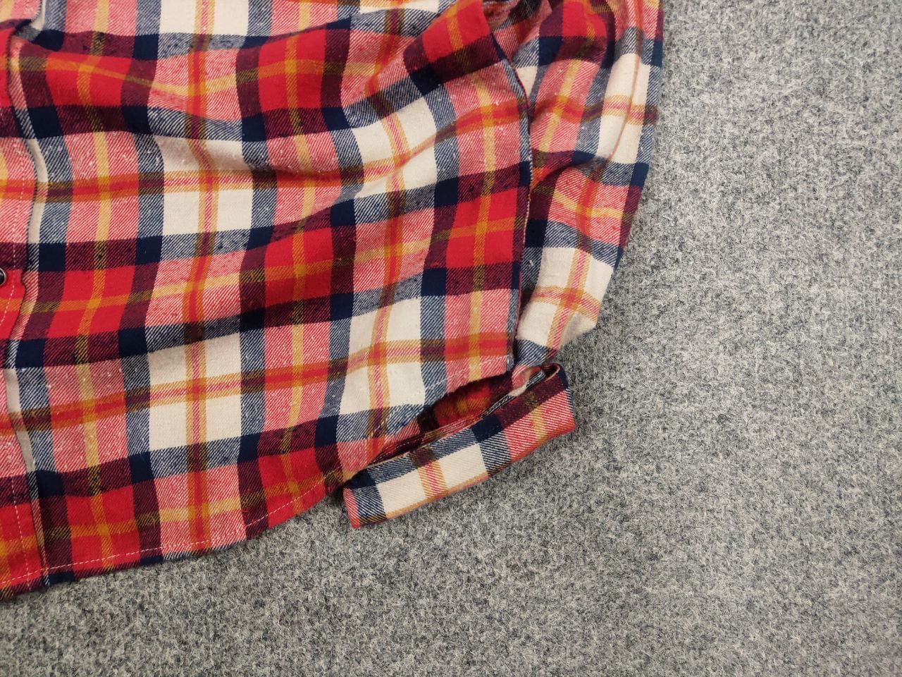 Diesel Diesel Vintage American style Flannel shirt red Long sleeve Size US M / EU 48-50 / 2 - 8 Thumbnail