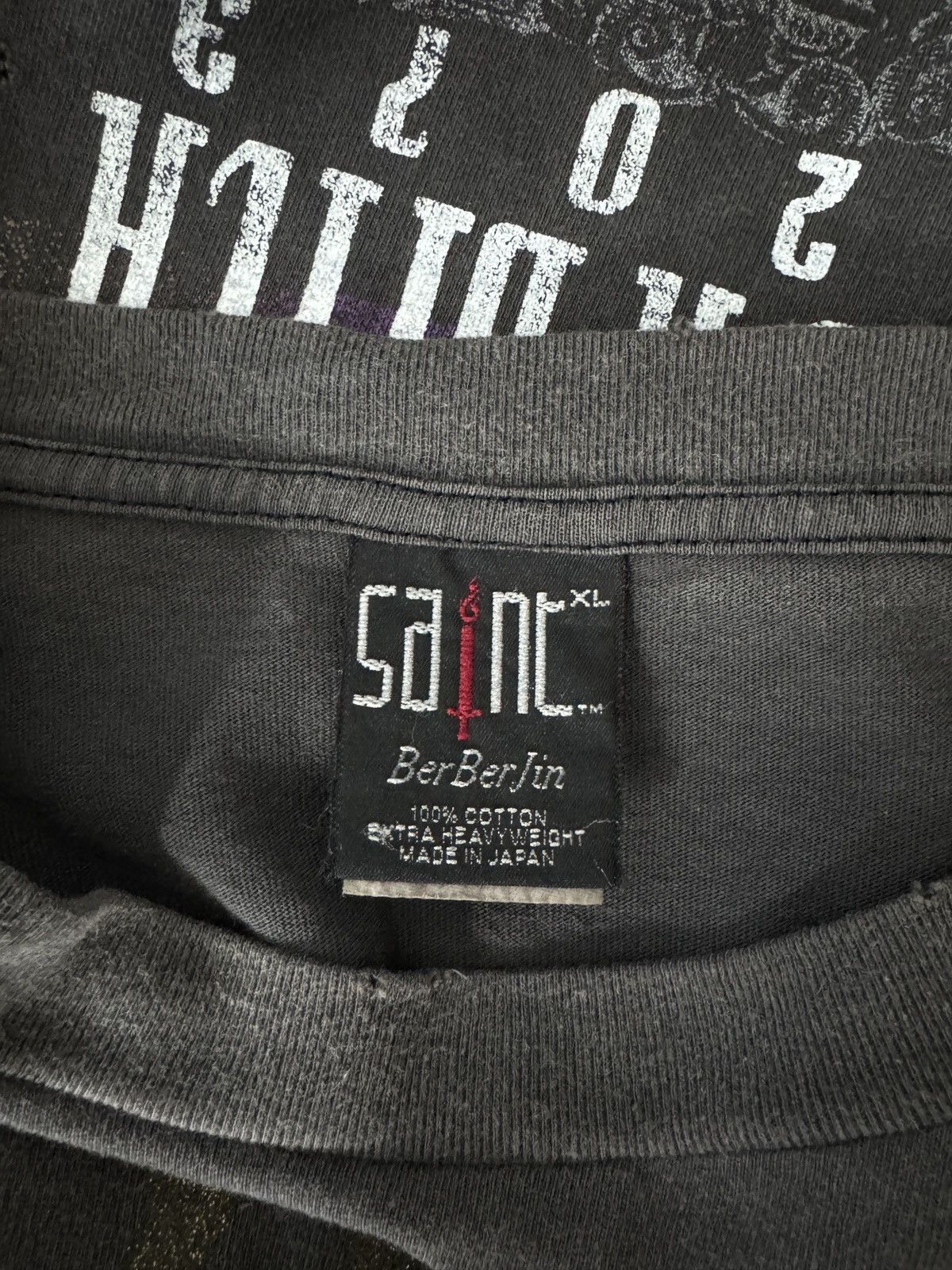 Saint Michael Saint Michael × BerBerJin "Revenge" T-Shirt - SS23 Size US XL / EU 56 / 4 - 8 Thumbnail