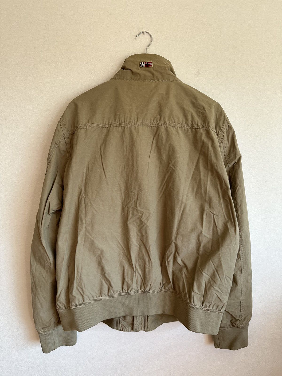 Napapijri Napapijri light jacket outdoor windbraker beige Size US XXL / EU 58 / 5 - 3 Thumbnail