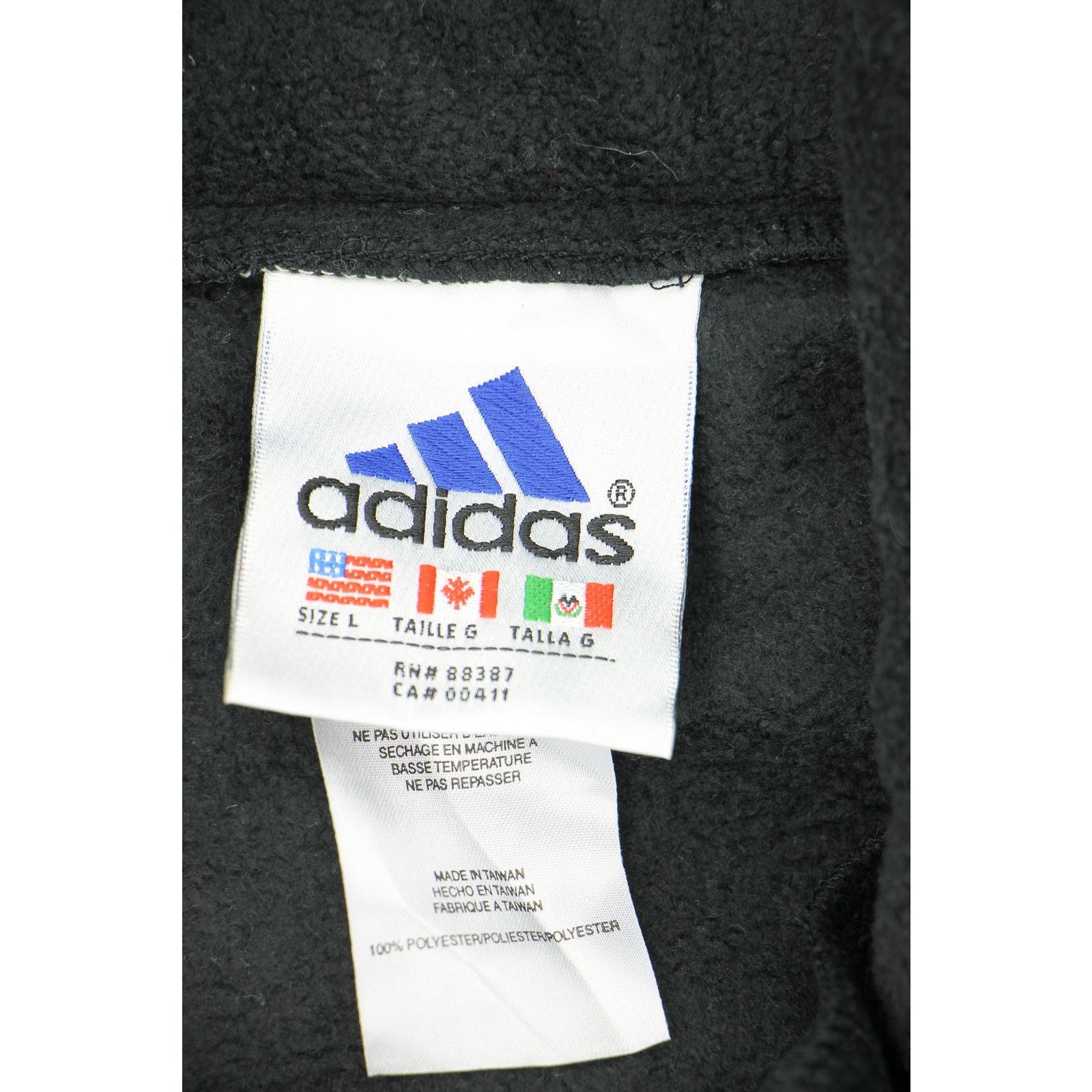 Other Adidas Black Fleece Track Pullover Hip Hop Jacket Large L Size US L / EU 52-54 / 3 - 6 Thumbnail