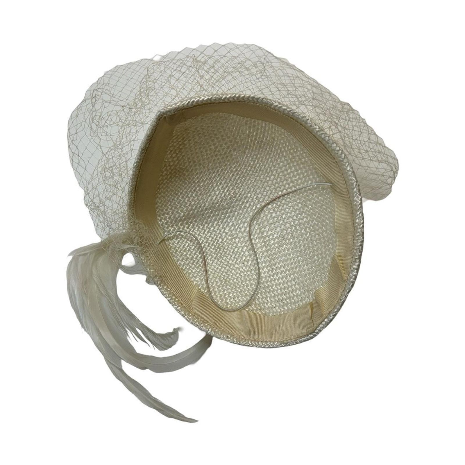 Vintage Vintage hat feather fascinator Size ONE SIZE - 7 Thumbnail