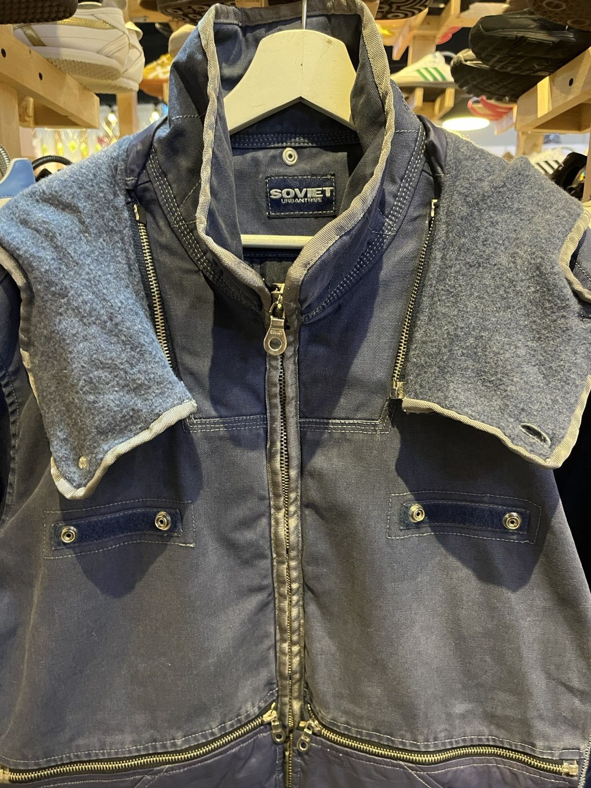 Junya Watanabe VINTAGE SOVIET JACKET WITH HOODIES Size US L / EU 52-54 / 3 - 3 Thumbnail