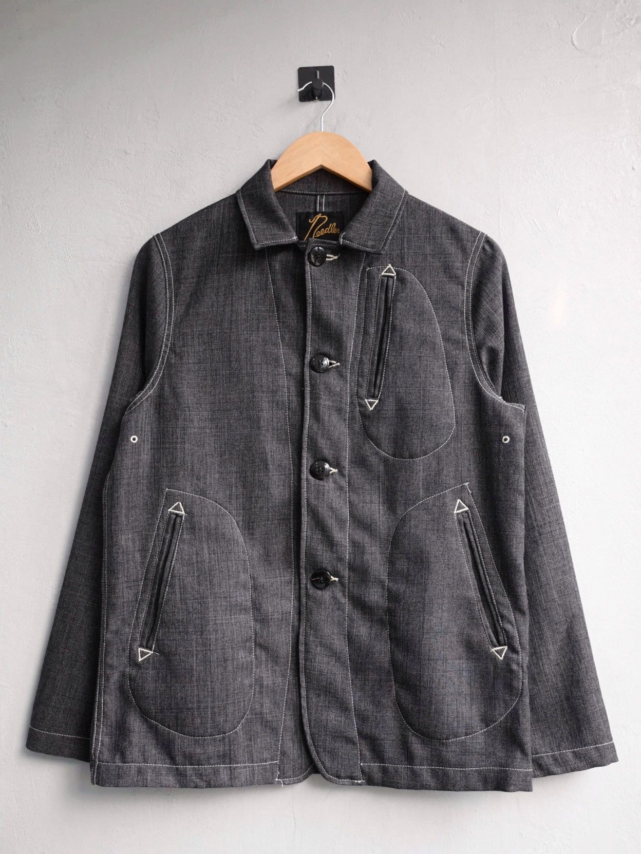 Needles Needles Denim Coverall Jacket Size US S / EU 44-46 / 1 - 1 Thumbnail