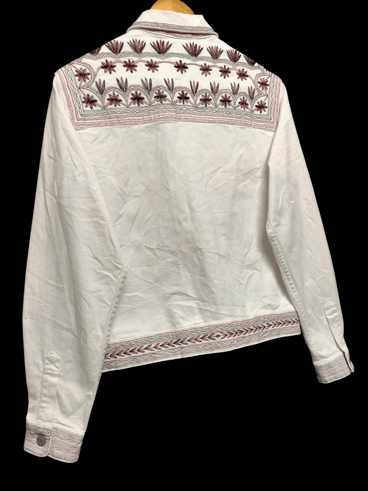 Isabel Marant ISABEL MARANT ETOILE WHITE DENIM JACKET Size US S / EU 44-46 / 1 - 3 Thumbnail