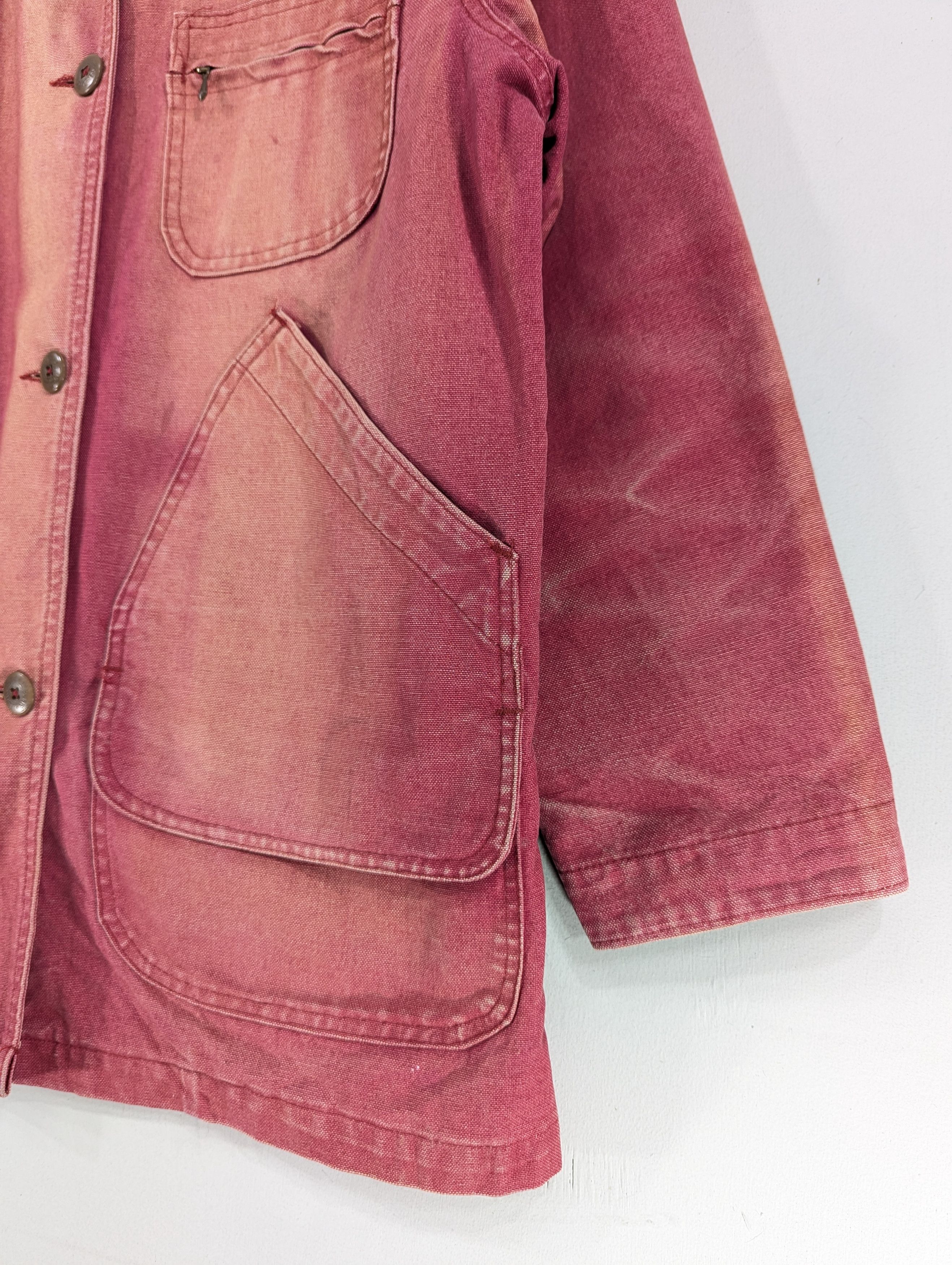 L.L. Bean Vintage L.L.Bean Blanket Lined Chore Sunfaded Jacket Size M / US 6-8 / IT 42-44 - 4 Thumbnail