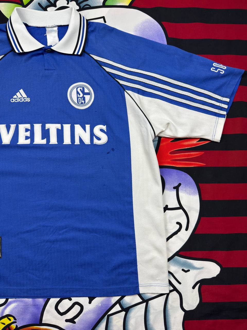 Adidas Adidas schalke jersey veltins shirt vintage Soccer/Jersey Size US XL / EU 56 / 4 - 4 Thumbnail