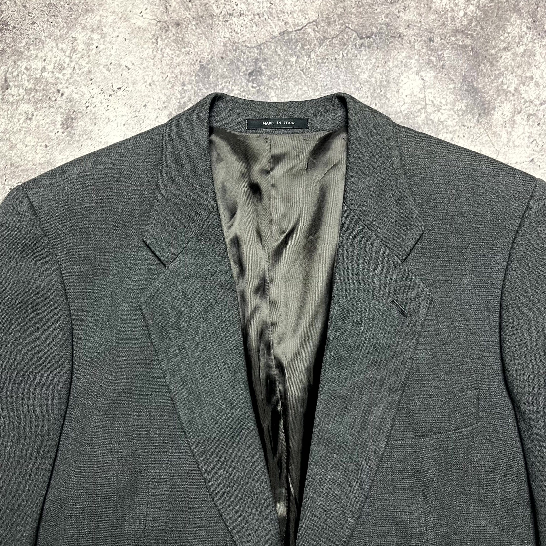 Emporio Armani Vintage Emporio Armani Classic Gray Blazer Size 46 Size 46R - 4 Thumbnail
