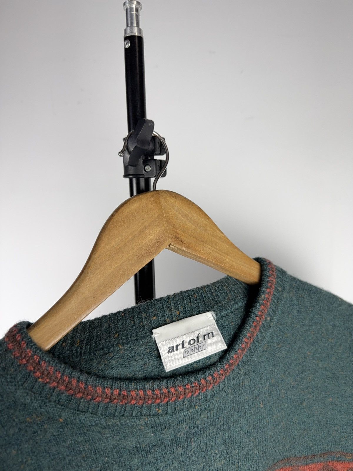 Japanese Brand ⚡️Vintage Retro Japanese Art of M Abstract Knit Sweater 90s Size US S / EU 44-46 / 1 - 6 Thumbnail