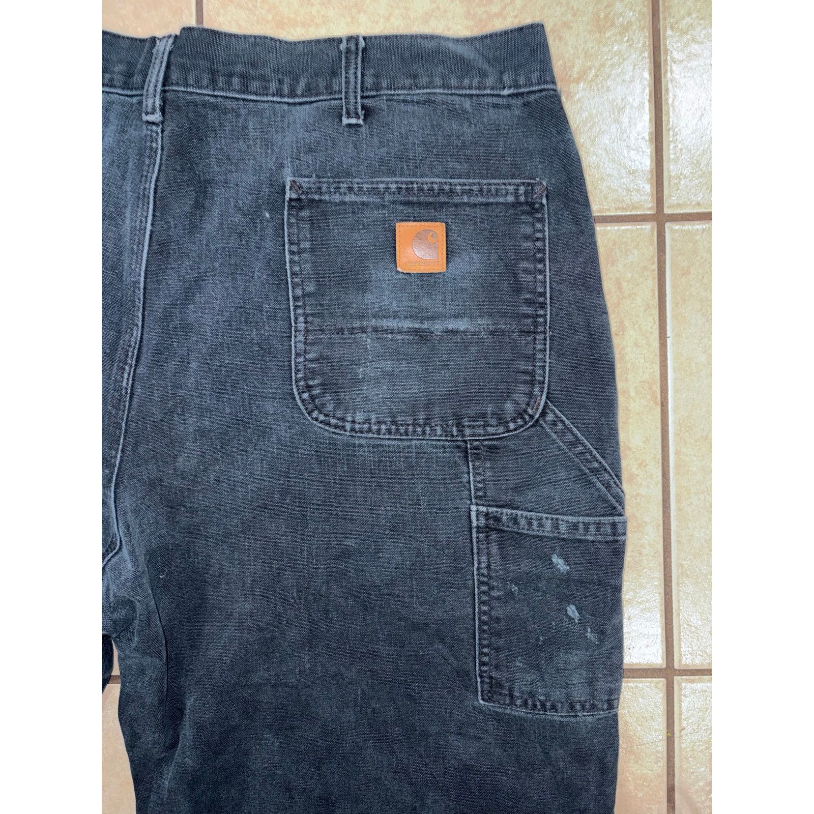 Carhartt Vintage Carhartt pants black 40x32 Size US 40 / EU 56 - 4 Thumbnail