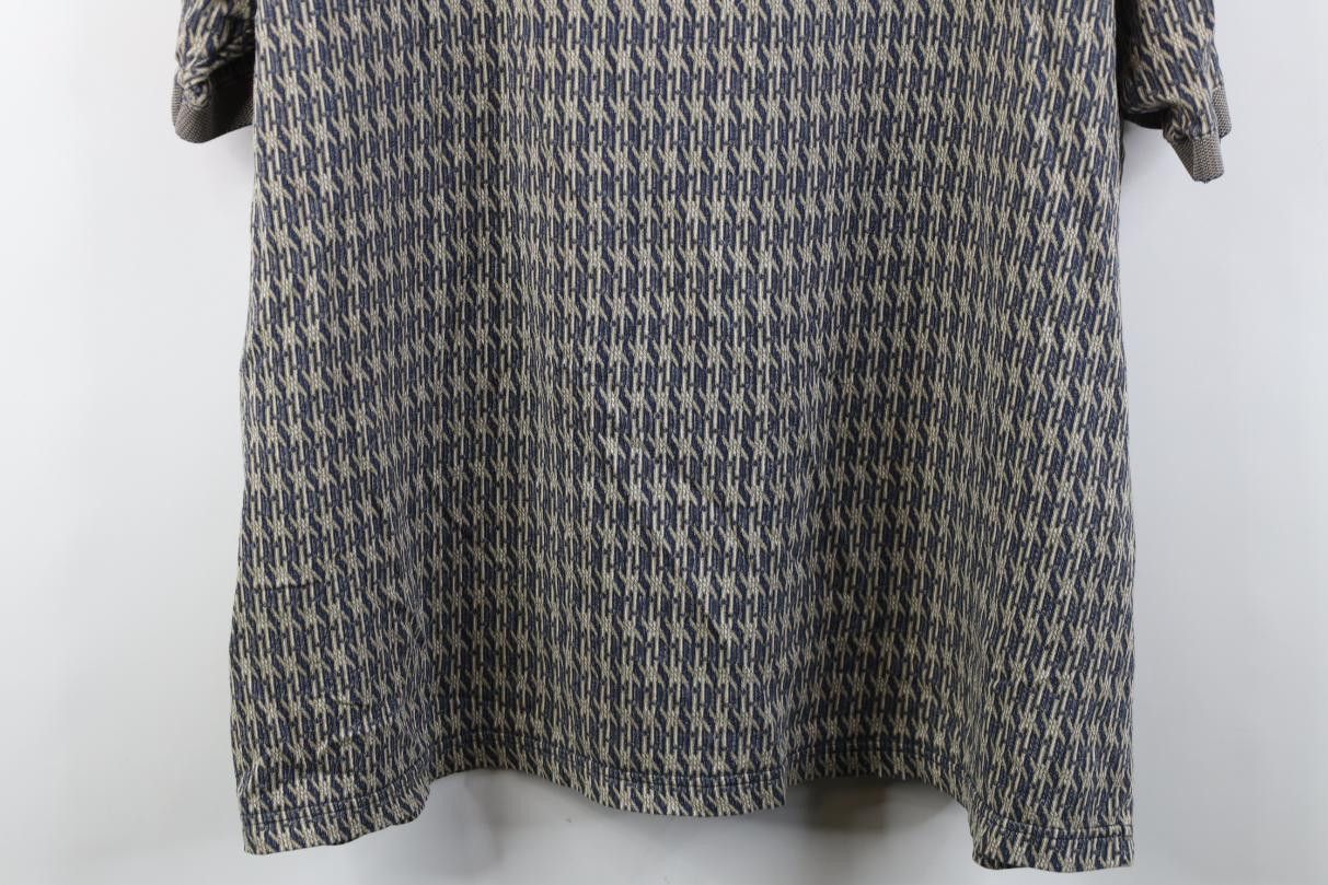 Vintage Vintage 90s Streetwear Geometric Collared Golf Polo Shirt Size US XL / EU 56 / 4 - 11 Thumbnail