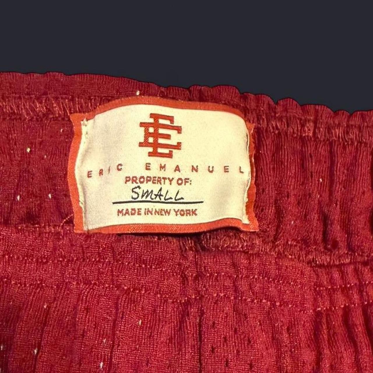 Eric Emanuel Eric Emanuel EE Burgundy Shorts Size US 29 - 3 Thumbnail