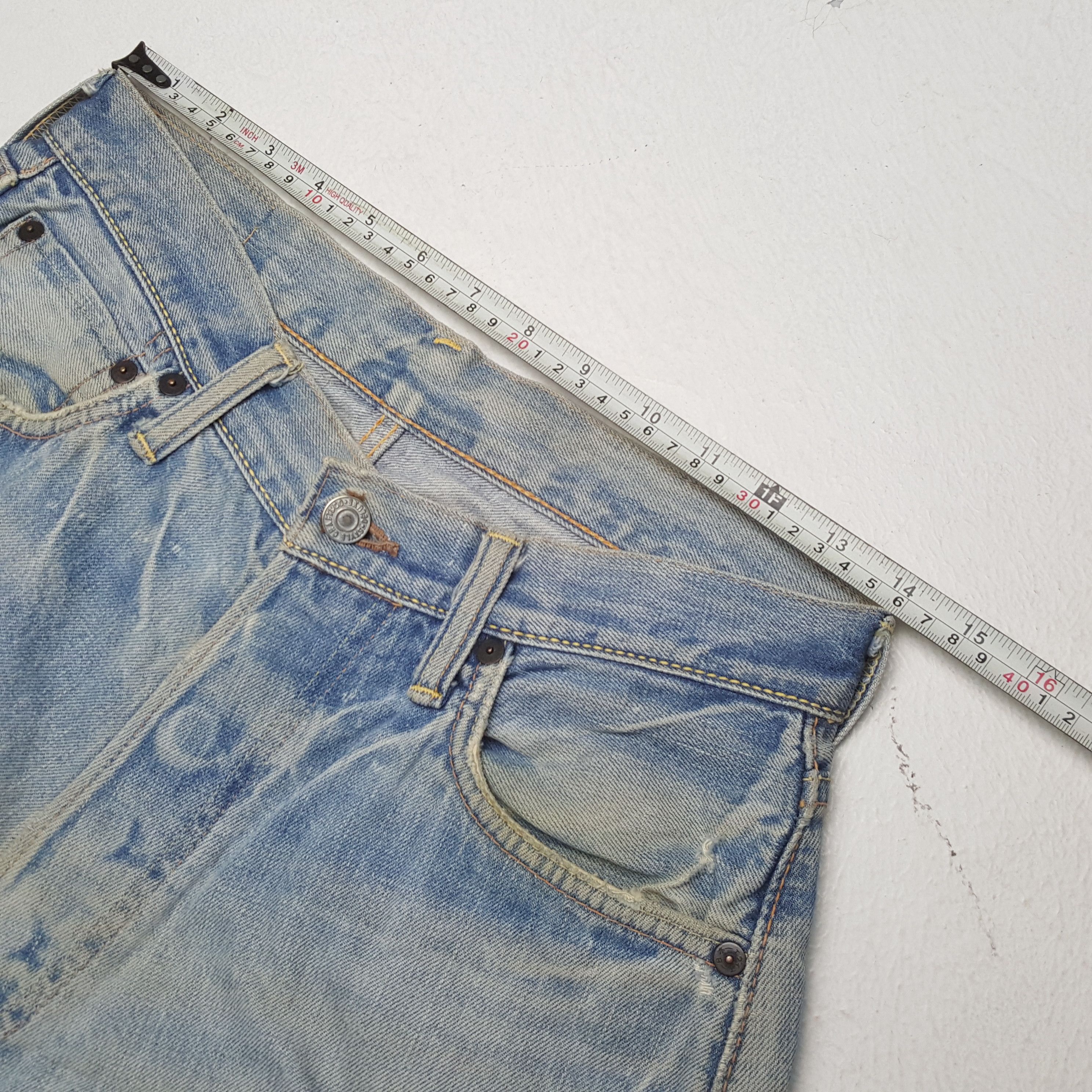 Evisu × Japanese Brand × Vintage EVISU Japanese Brand Streetwear Custom Daicock Jeans Size US 28 / EU 44 - 7 Thumbnail