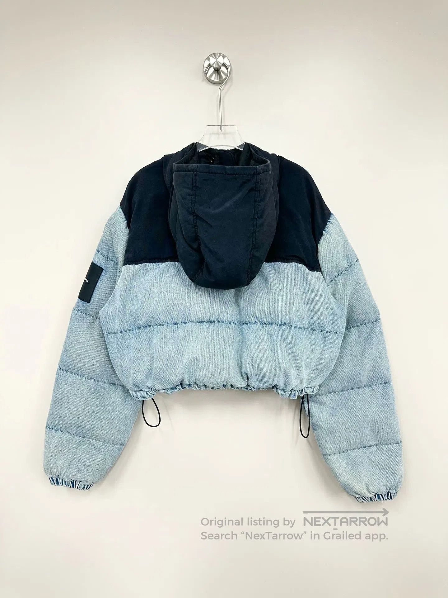 Alexander Wang Alexander Wang Blue Denim Patched Short Cotton Jacket| Size US XS / EU 42 / 0 - 2 Thumbnail