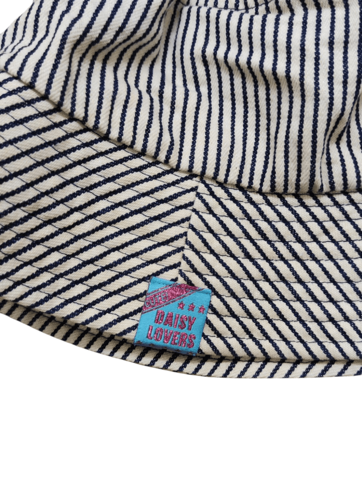 Angel Blue × Hysteric Glamour × Japanese Brand 1990s Daisy Lovers - Hickory Stripe Hat Size ONE SIZE - 4 Thumbnail