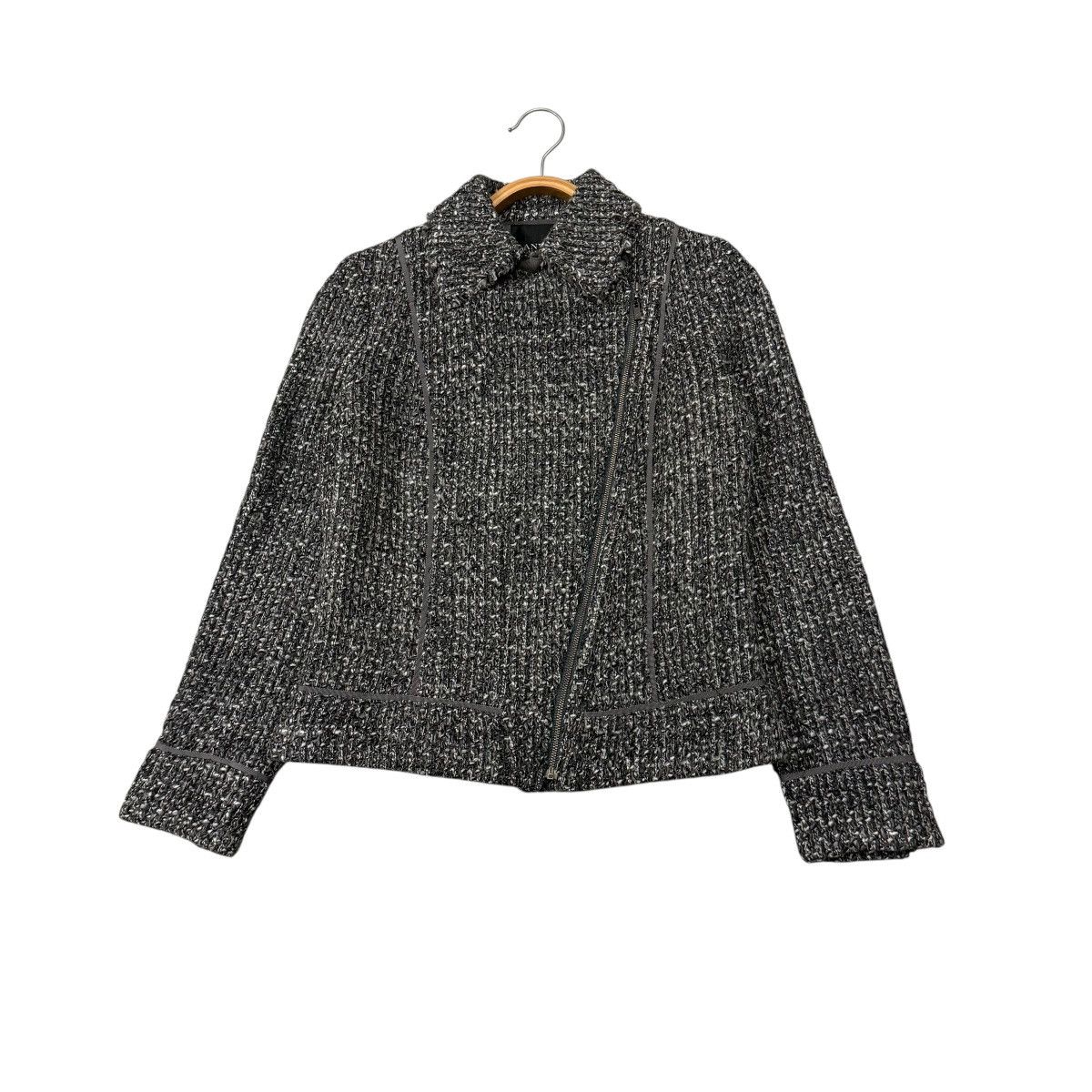 Lanvin Vintage Lanvin Collection Double Collar Wool Jacket Size S / US 4 / IT 40 - 1 Thumbnail