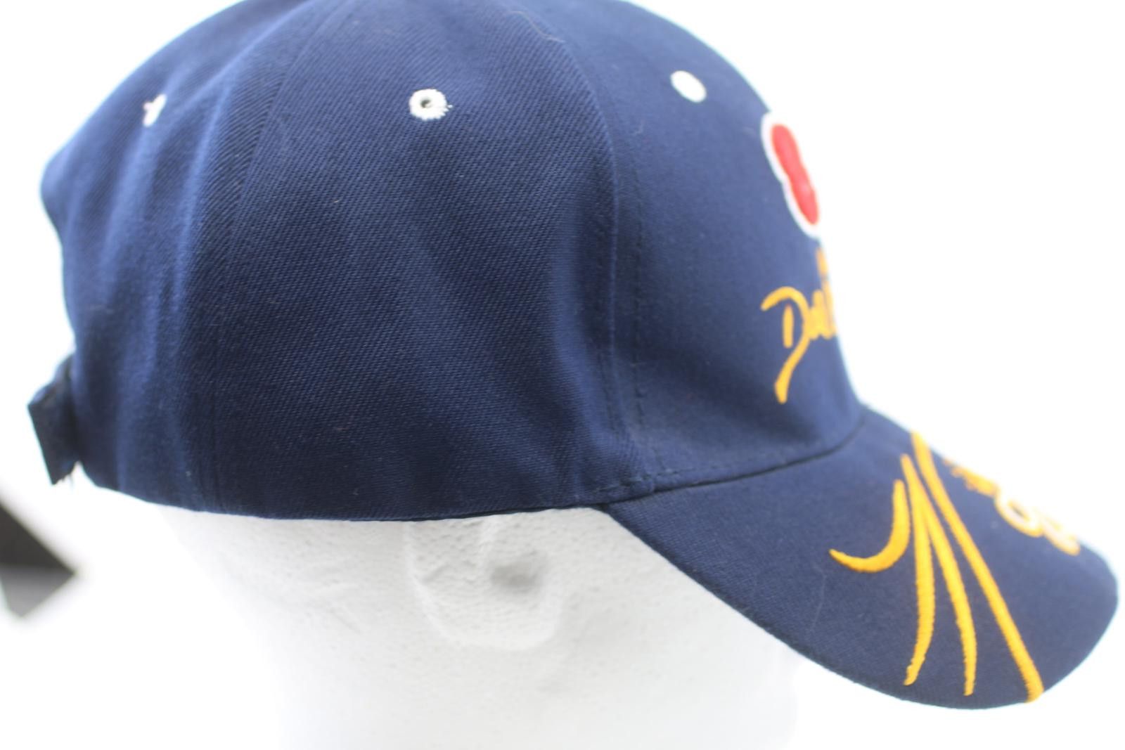 NASCAR Budweiser Dale Earnhardt Jr #8 Navy Blue Embroidered Cap Hat Size ONE SIZE - 6 Thumbnail