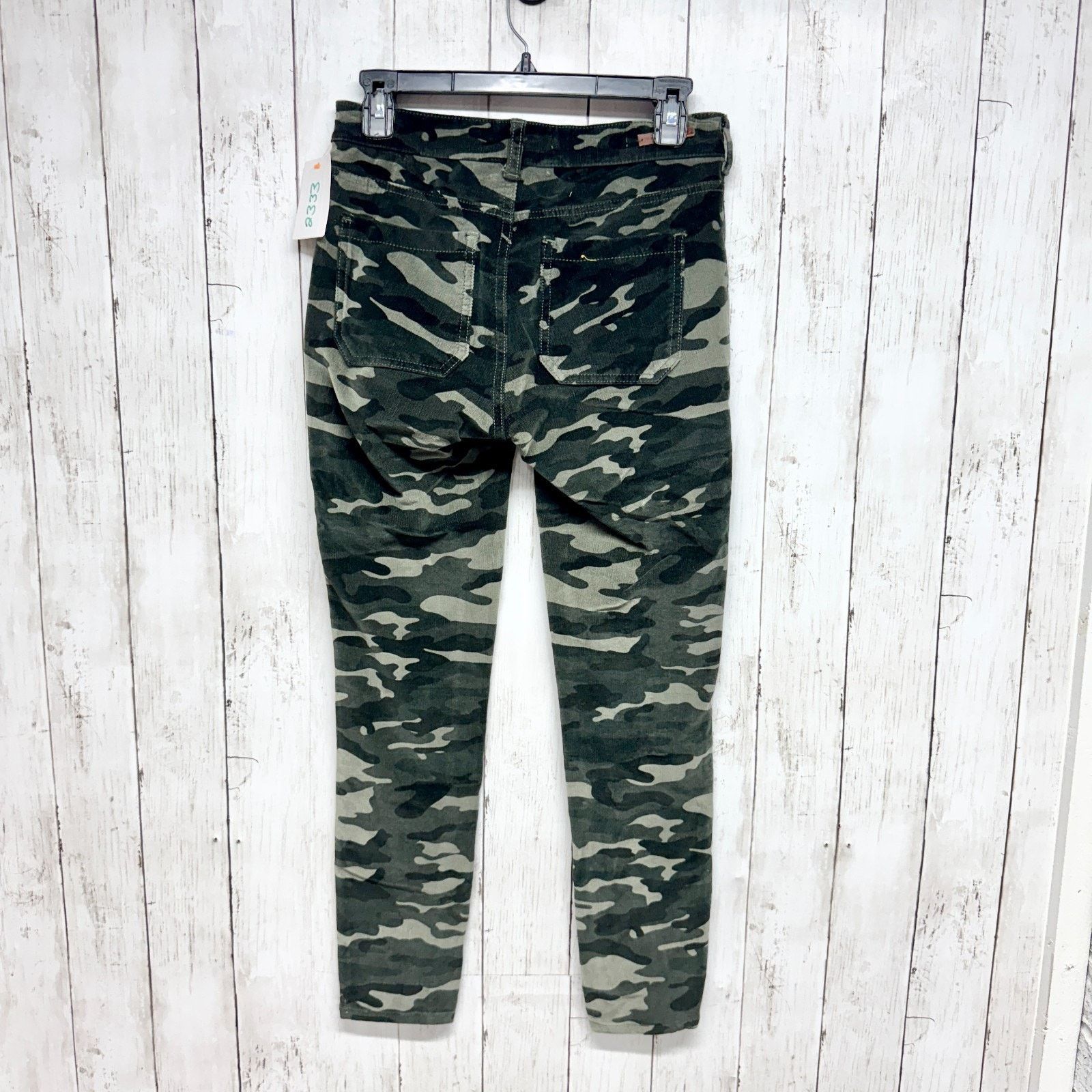 Anthropologie Pilcro Anthropologie Sz 26 Camo High Rise Skinny Denim Jeans Size 28" / US 6 / IT 42 - 9 Thumbnail
