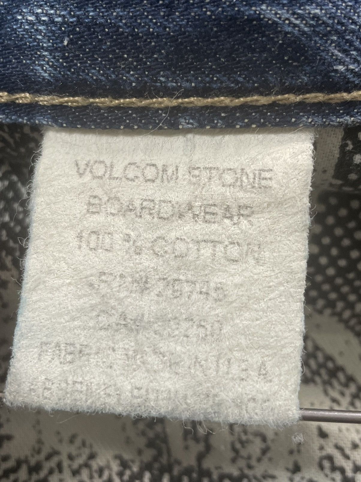 Vintage × Volcom Vintage Volcom Stone Bordwear Jeans Size US 34 / EU 50 - 9 Thumbnail