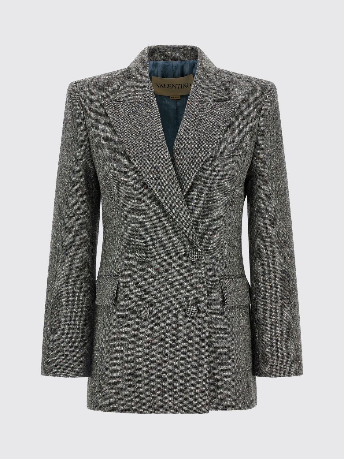 Valentino Valentino Jacket Woman Grey Size S / US 4 / IT 40 - 1 Thumbnail