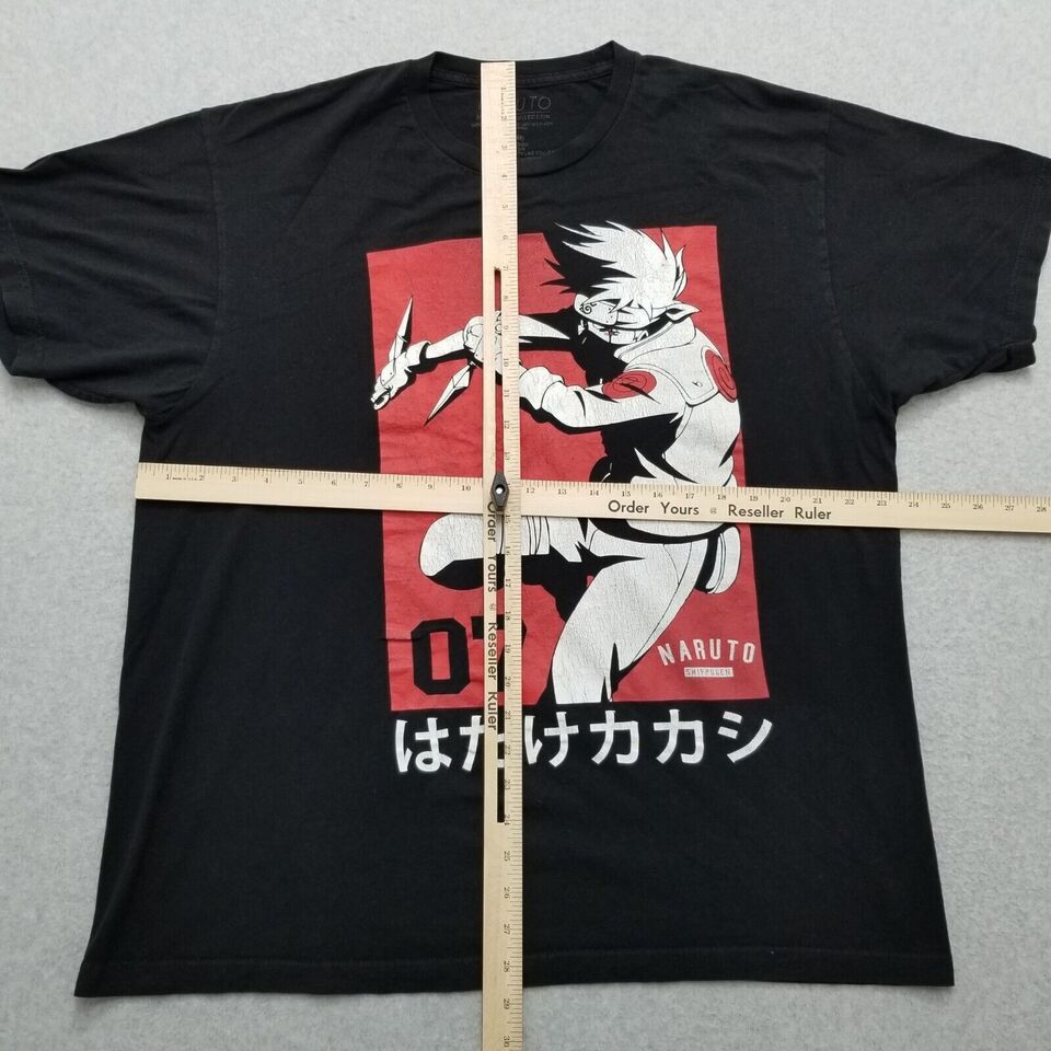Other Naruto Shippuden Shirt Mens XL Black Short Sleeve Size US XL / EU 56 / 4 - 3 Thumbnail