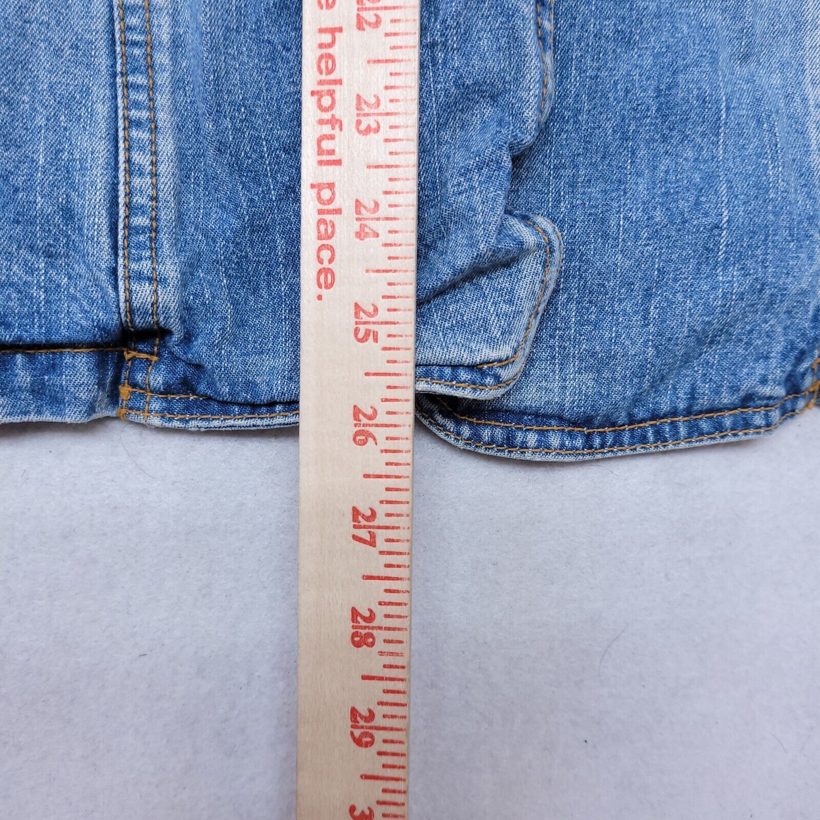 Mossimo Mossimo Casual Button Denim Jean Jacket Womens Size S Blue Size S / US 4 / IT 40 - 7 Thumbnail