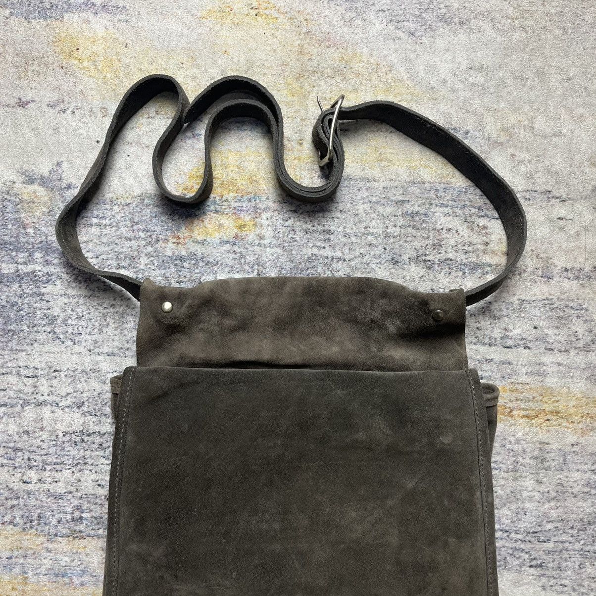 Maison Margiela Very rare archive maison margiela suede leather shoulder bag Size ONE SIZE - 4 Thumbnail