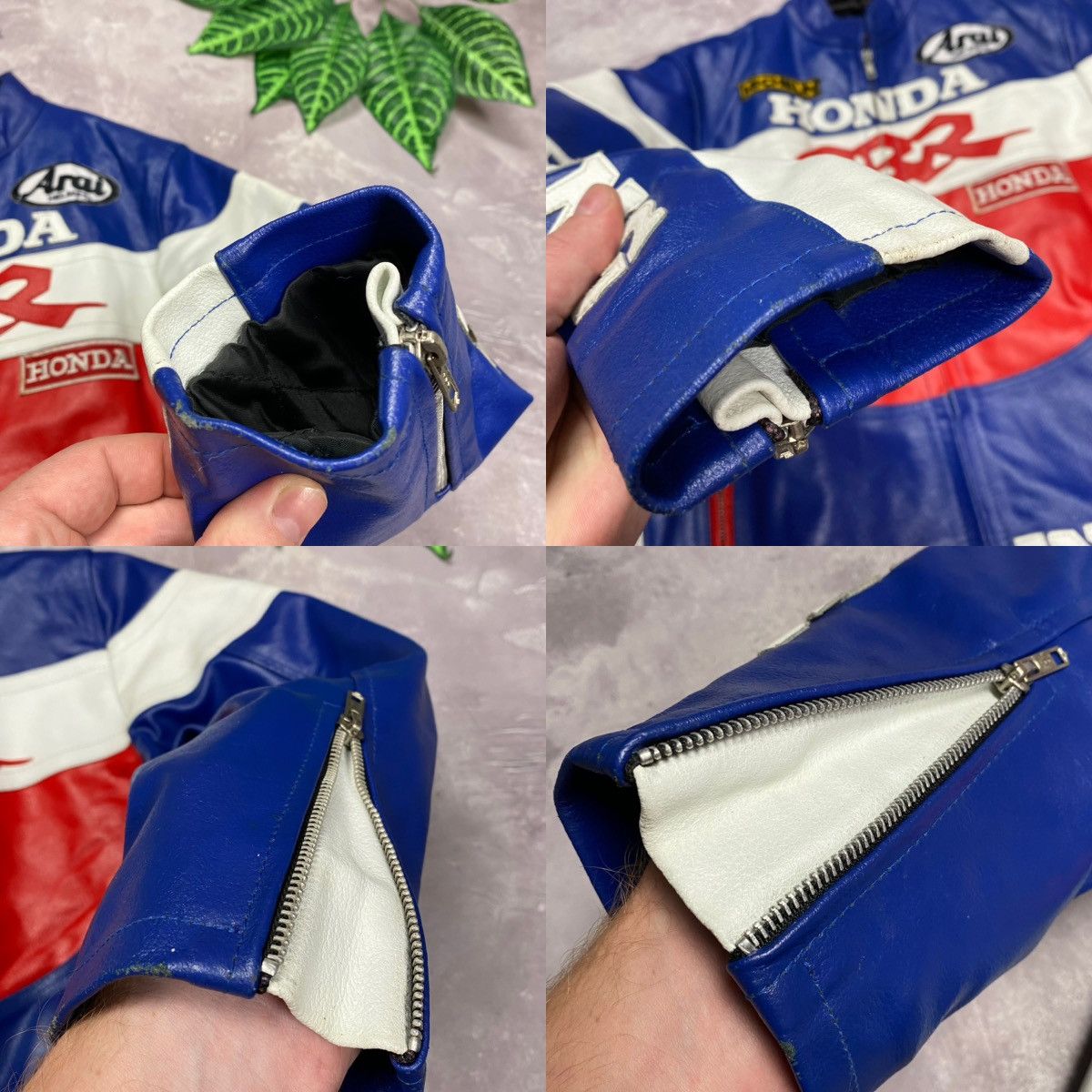 Honda × Vintage Honda CBR Leather biker jacket size Xs-S Size S / US 4 / IT 40 - 25 Thumbnail