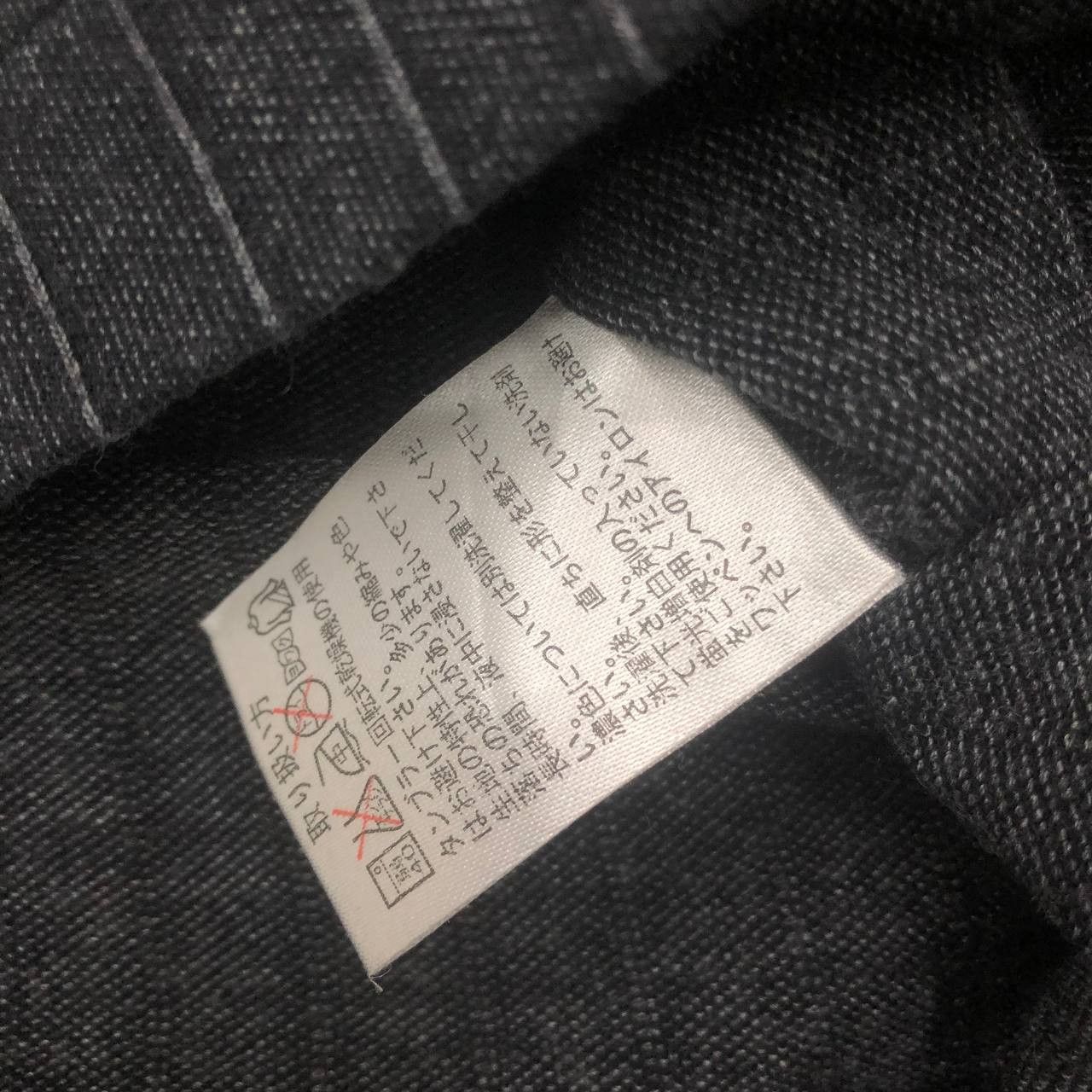 Kansai Yamamoto T457 KANSAI YAMAMOTO HOMME STRIPED LONG SLEEVE TEE Size US M / EU 48-50 / 2 - 7 Thumbnail