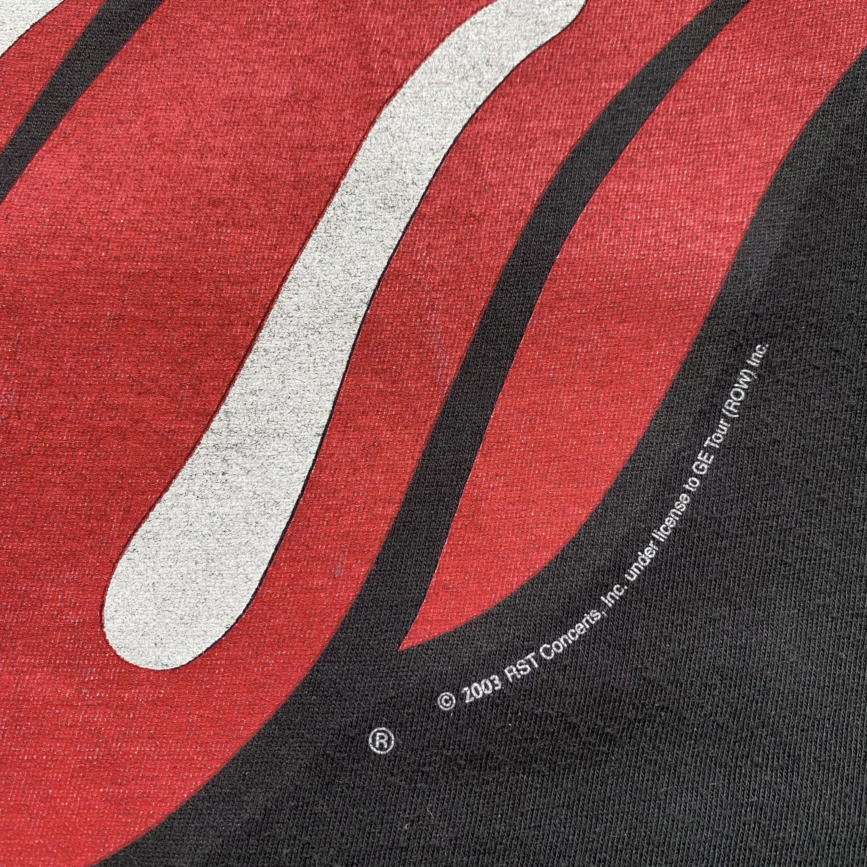 The Rolling Stones Vintage Faded Rolling stones tee big logo Y2K rock band Size US M / EU 48-50 / 2 - 7 Thumbnail