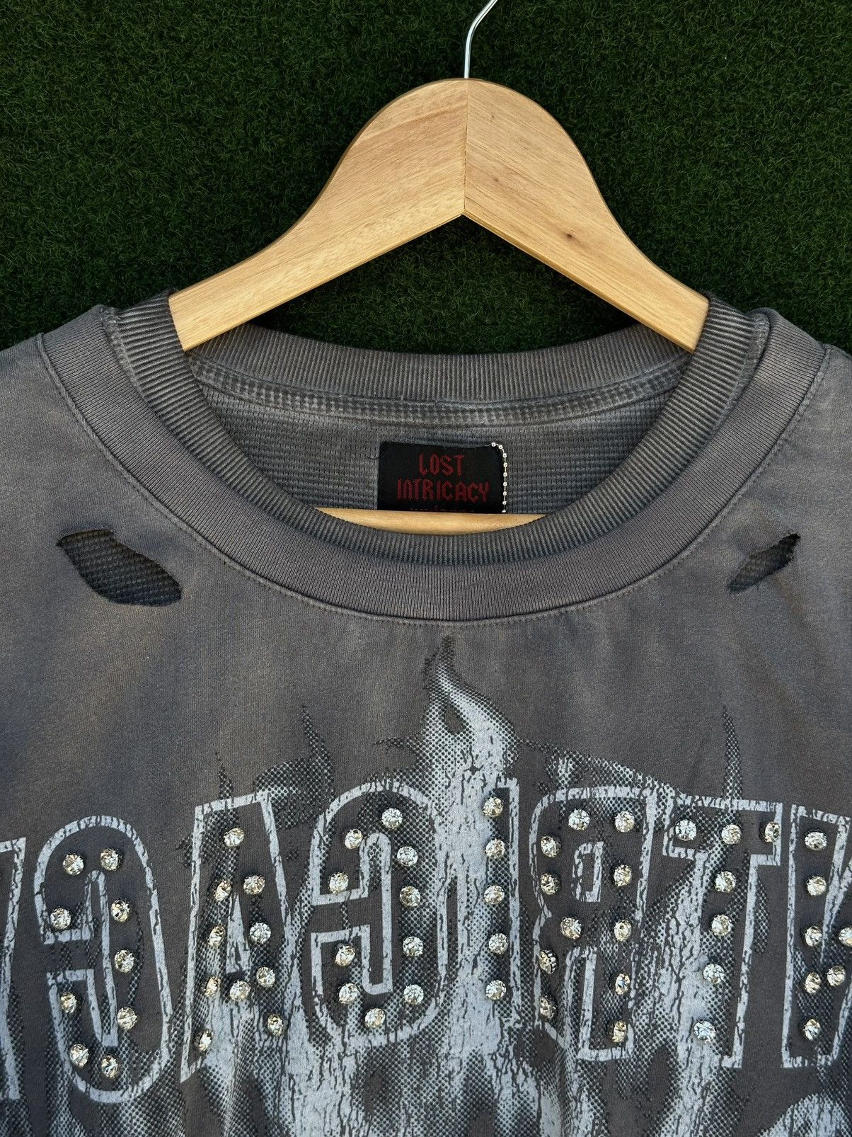 LOST INTRICACY Lost Intricacy 'Oblivion' Grey LS Thermal Tee Size US XXL / EU 58 / 5 - 2 Thumbnail