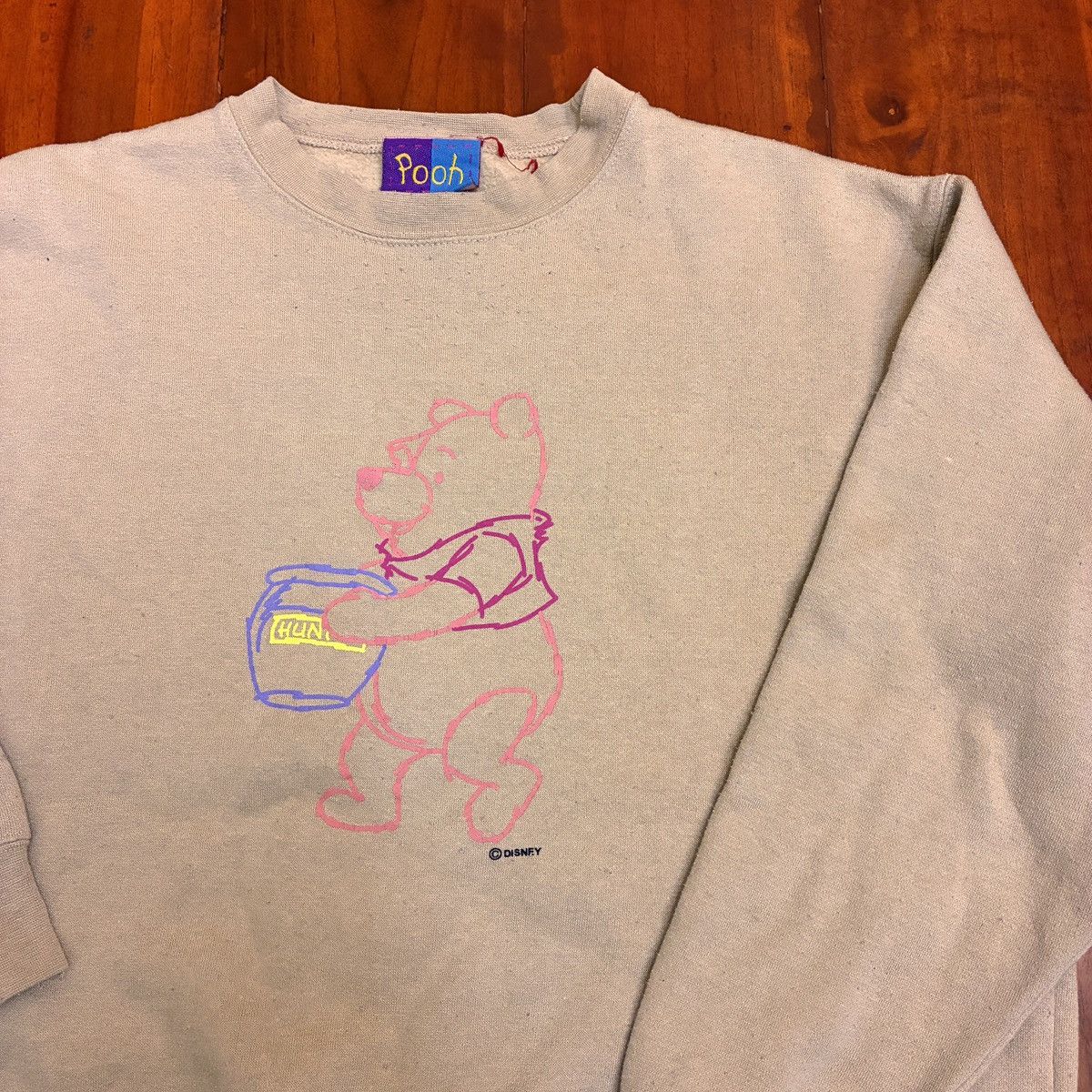 Disney Vtg Disney Pooh Size US L / EU 52-54 / 3 - 2 Thumbnail